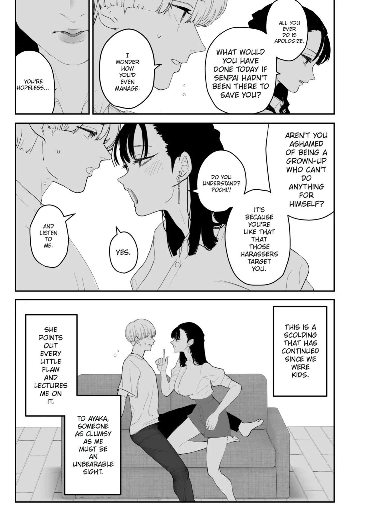 [September (Sanku)] Boku wa Osananajimi no Inu. Osananajimi wa Senpai no Mesuinu. | I'm My Childhood Friend's Dog. My Childhood Friend Is Senpai's Bitch. [English] [MTL]