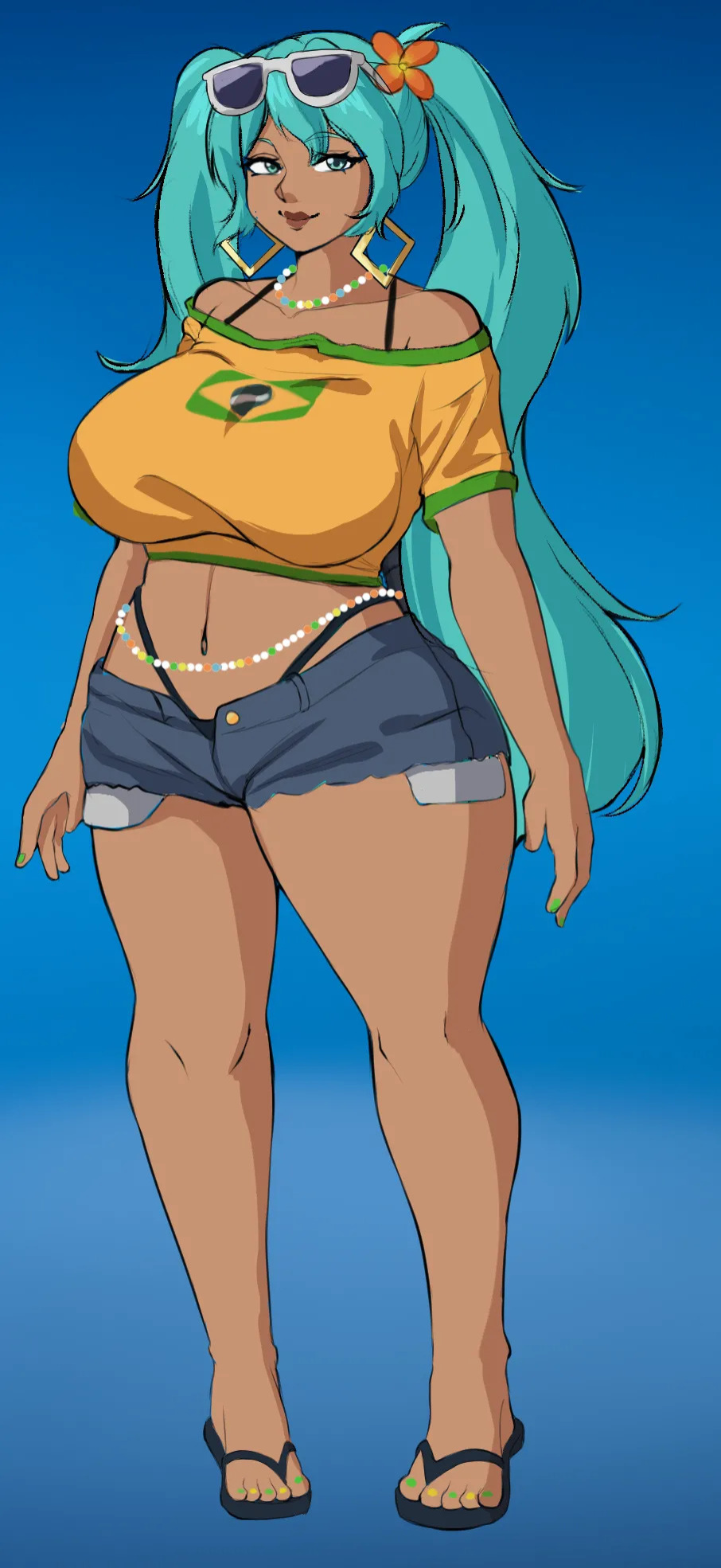 [MayleenMidnight/Jebjebbz] Brazilian Miku (Vocaloid)