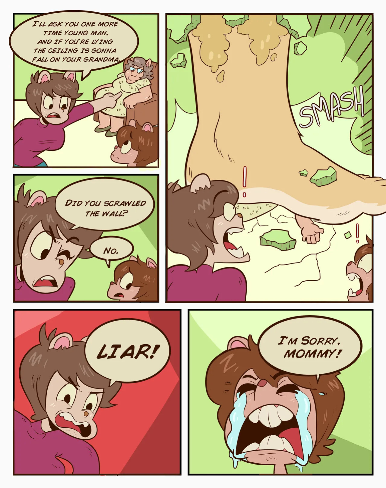 [OtherStrips] GiantessFur - Chapter 1