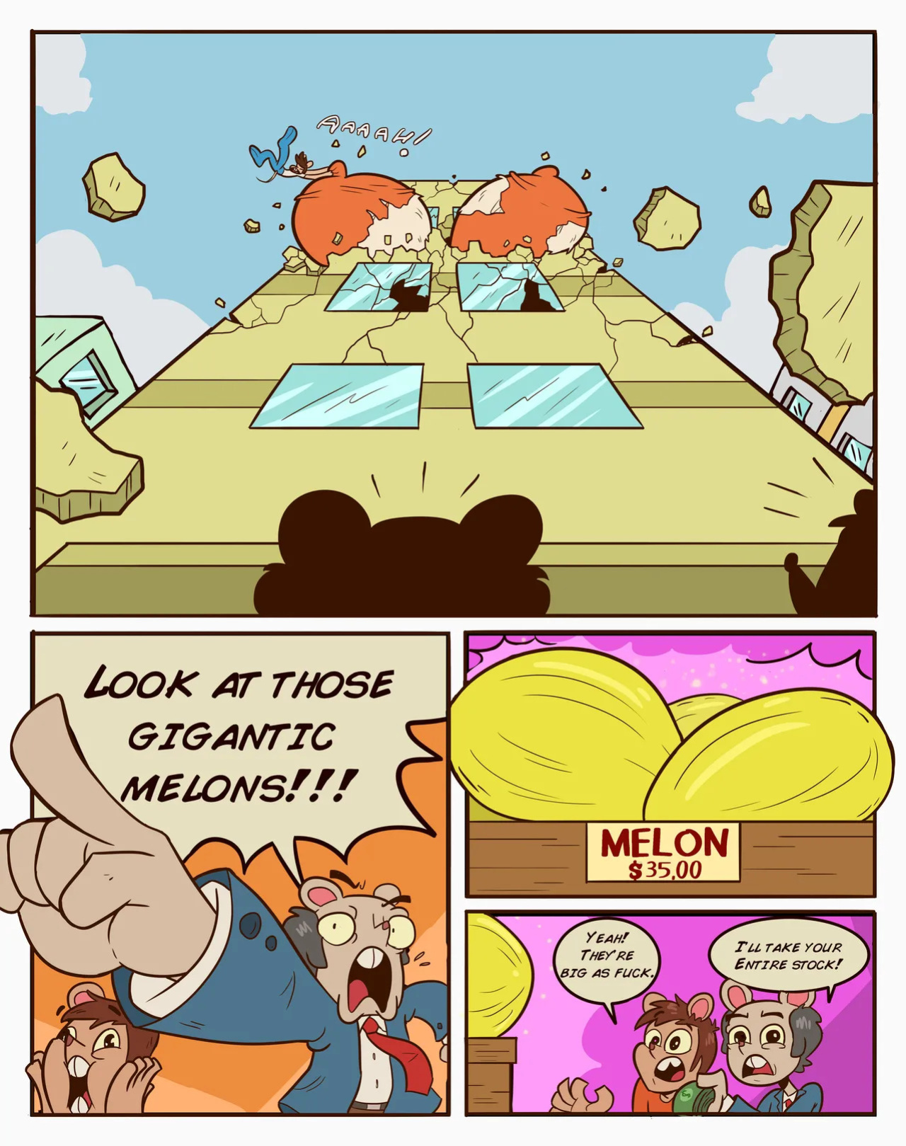 [OtherStrips] GiantessFur - Chapter 1
