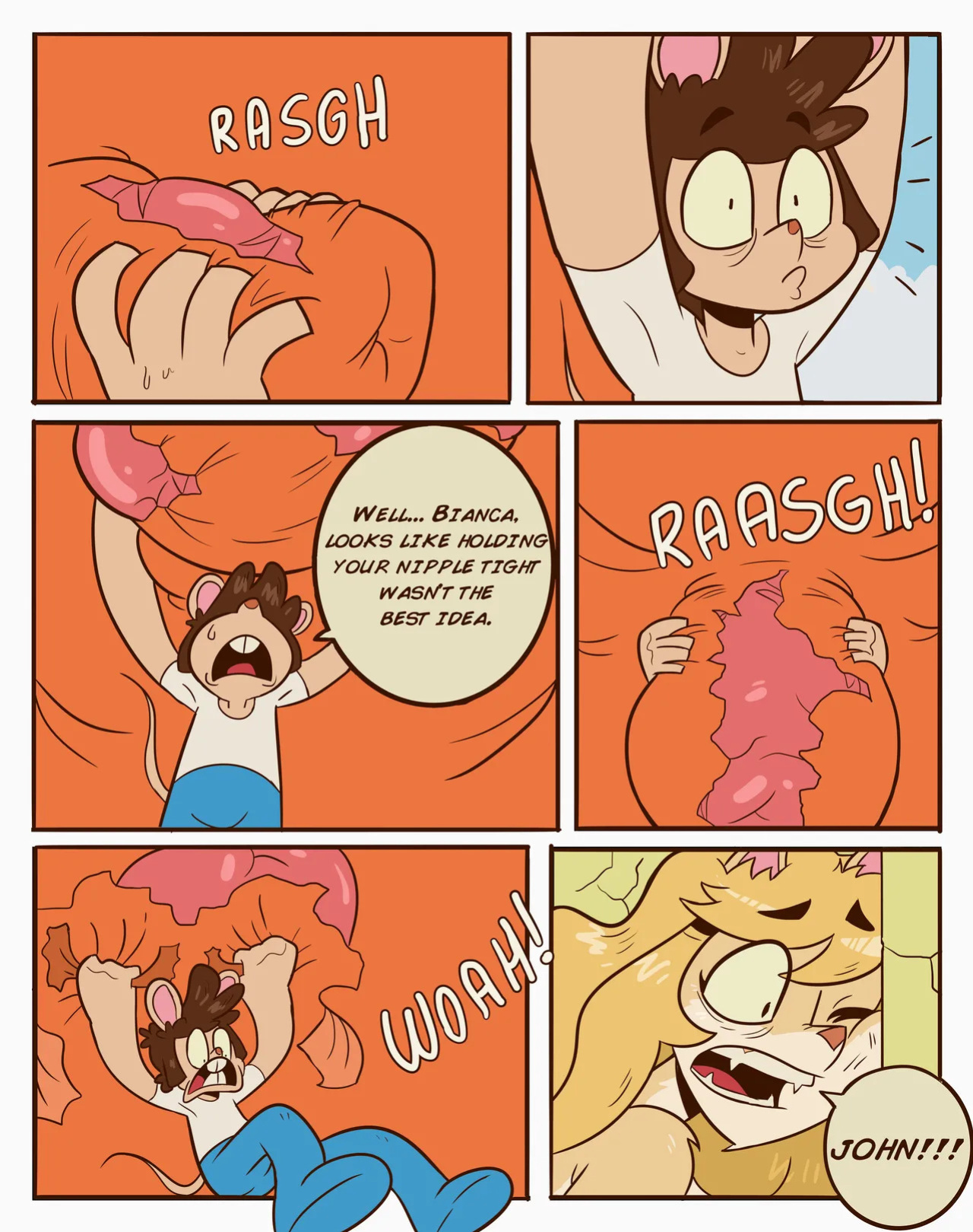 [OtherStrips] GiantessFur - Chapter 1