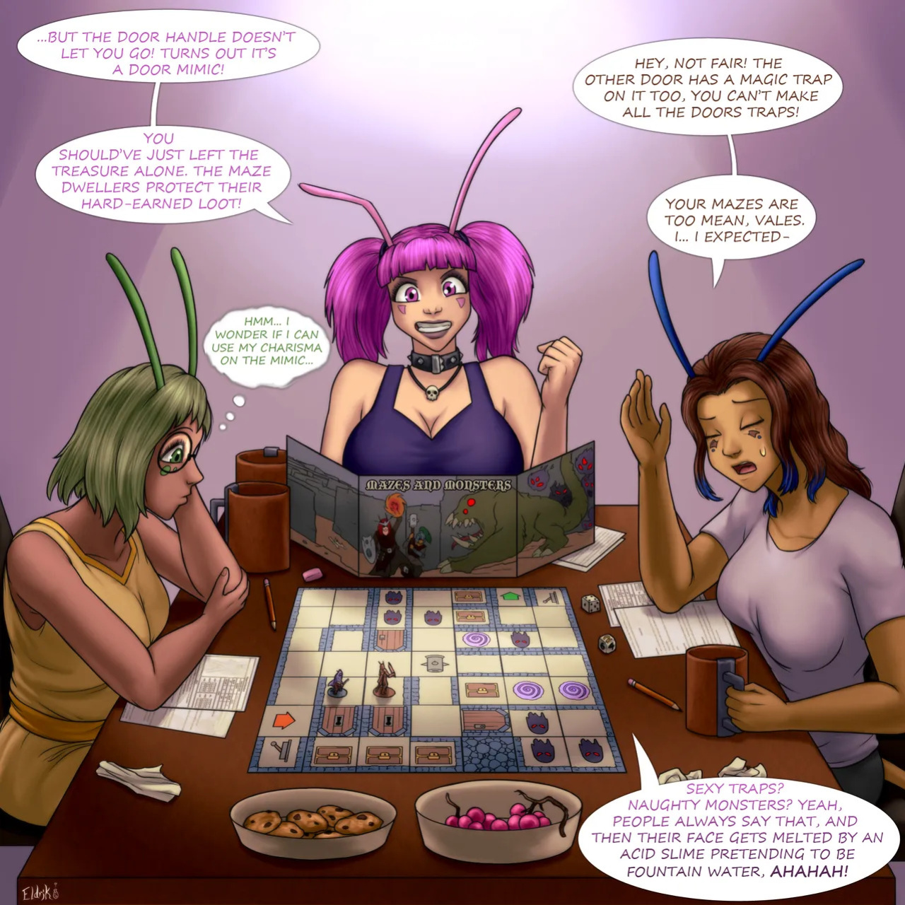 [Eldrik] Fairies vs Tentacles - Bonus Content