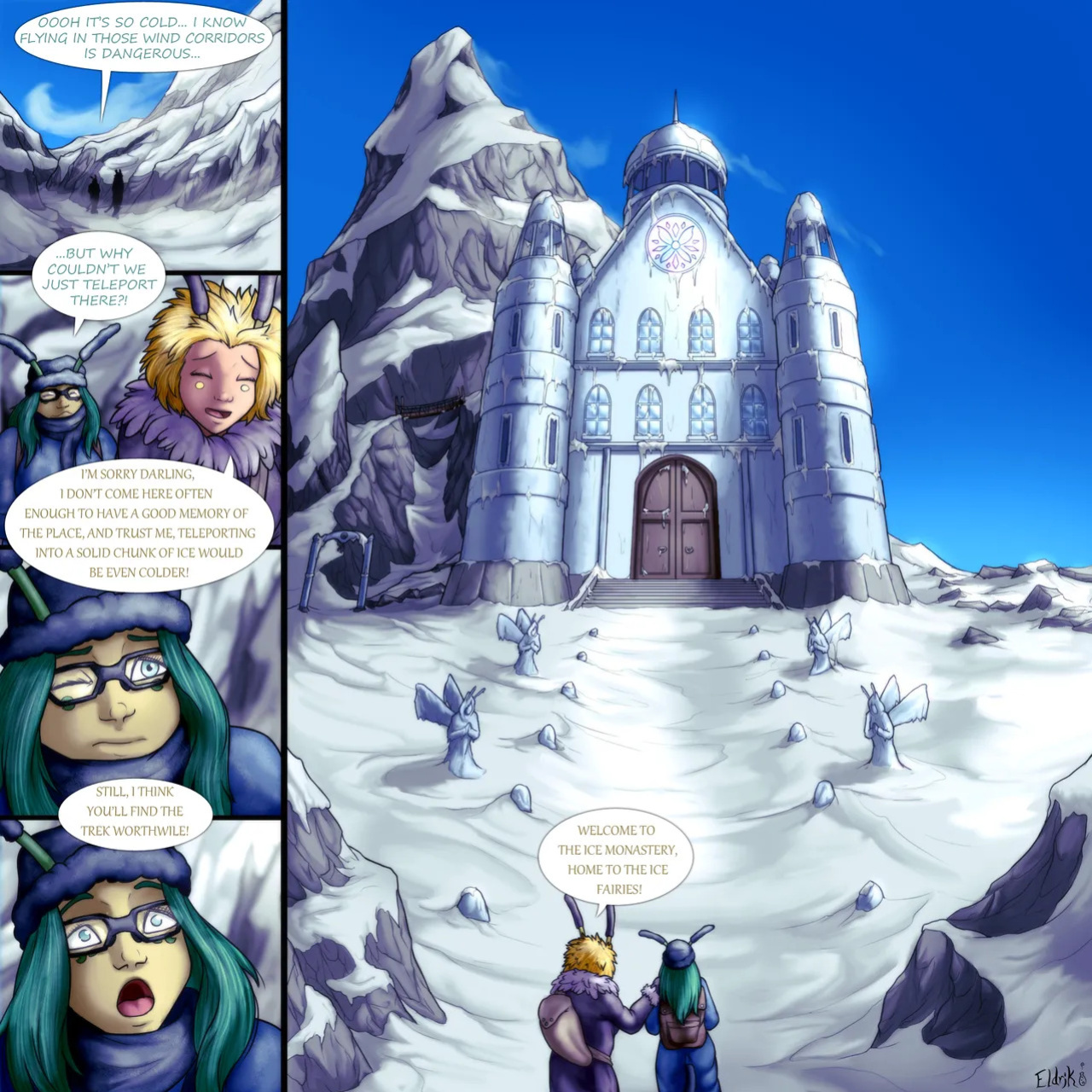 [Eldrik] Fairies vs Tentacles - Bonus Content