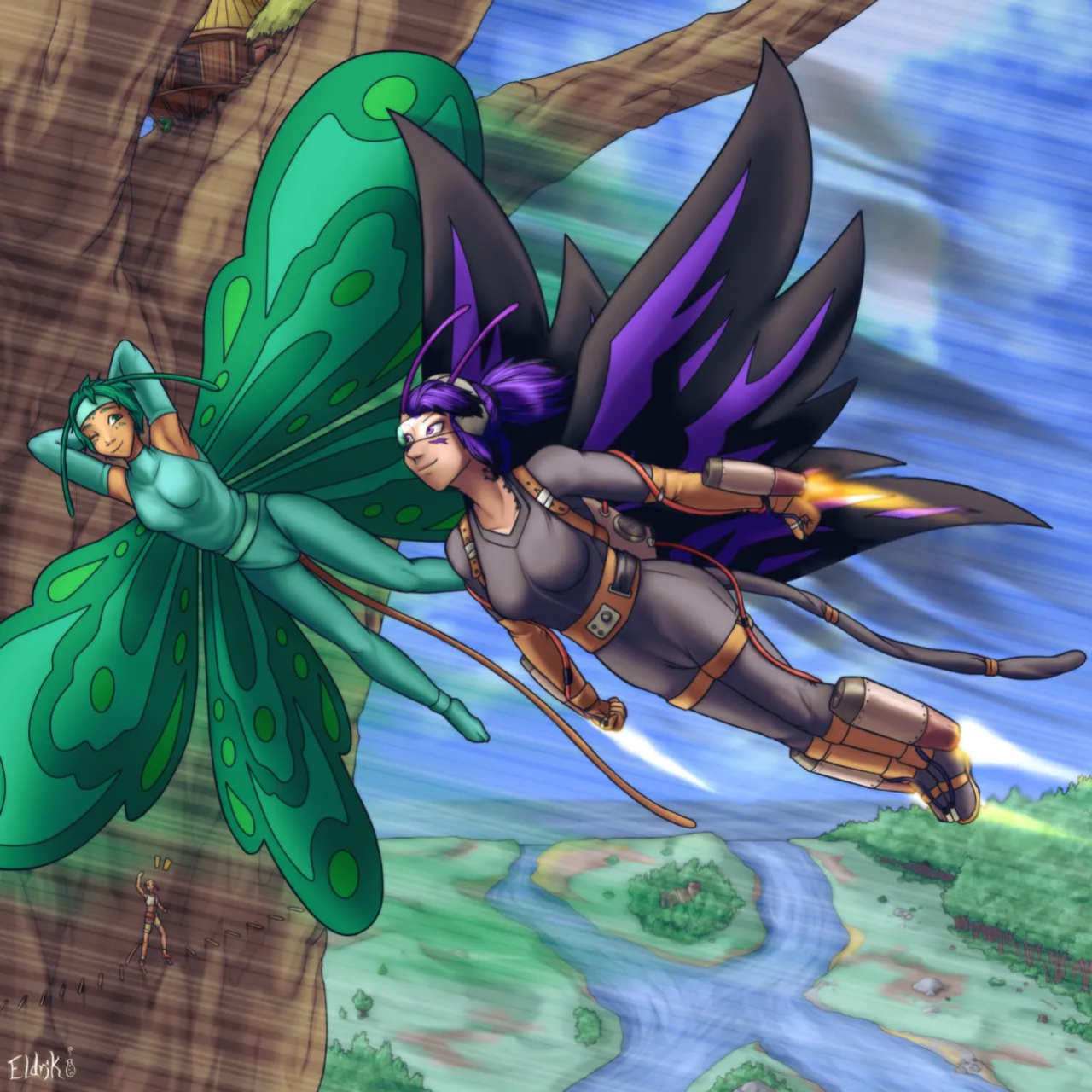 [Eldrik] Fairies vs Tentacles - Bonus Content