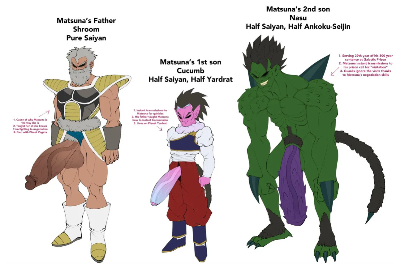 [Kameseru] Matsuna (Dragon Ball - OC by Kameseru)