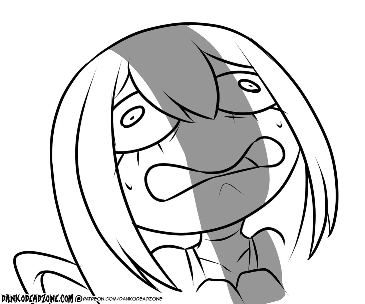 [DankoDeadZone] It's Tsuyu's gift but also her curse (My Hero Academia)