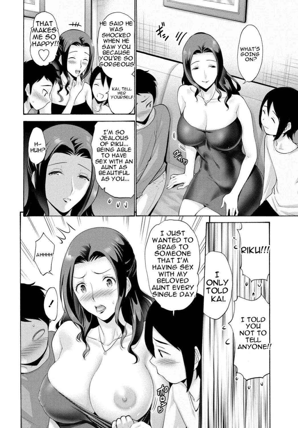 [Nishikawa Kou] Bokutachi mo Obasan ni Yokujou uru | I'm Lusting After My Aunt [English] [MTL] [Digital]