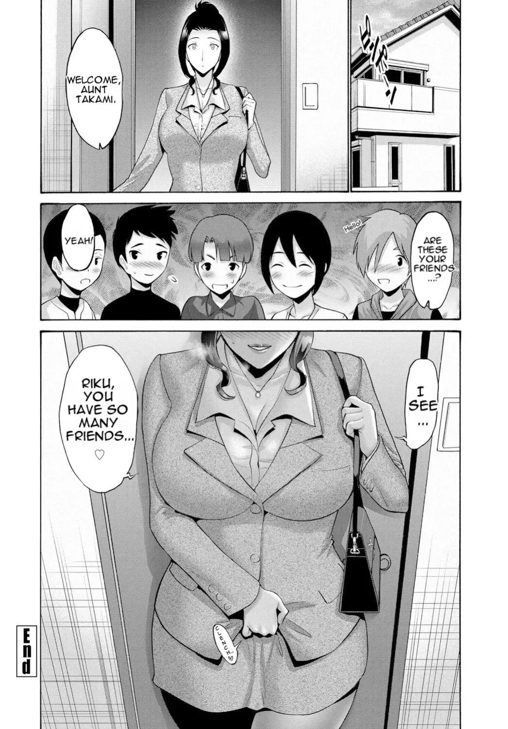 [Nishikawa Kou] Bokutachi mo Obasan ni Yokujou uru | I'm Lusting After My Aunt [English] [MTL] [Digital]