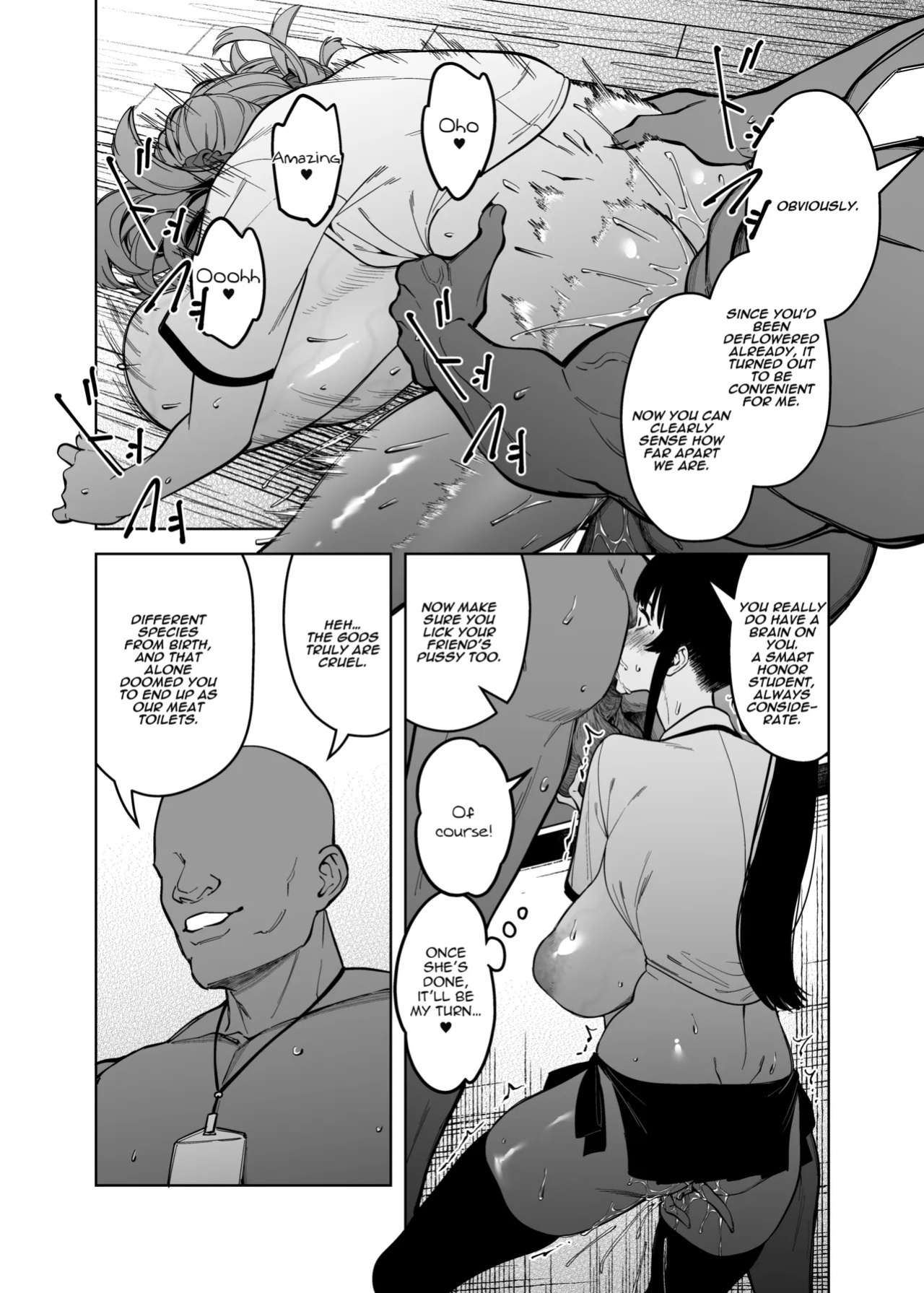 (C107) [F.W.ZHolic (FAN)] Yuusei Shuzoku to no Kouhai Seisaku | Breeding Policy with the Superior Race [Digital] [English] [Aishi21]
