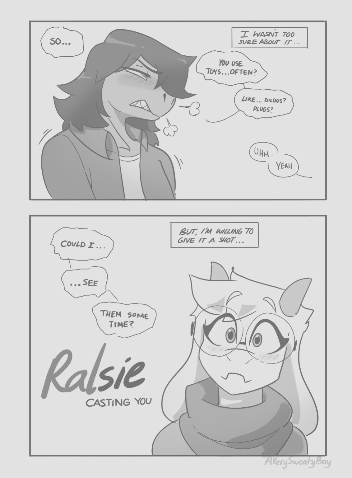 [AVerySweatyBoy] Goat Hole & Ralsie: Casting You