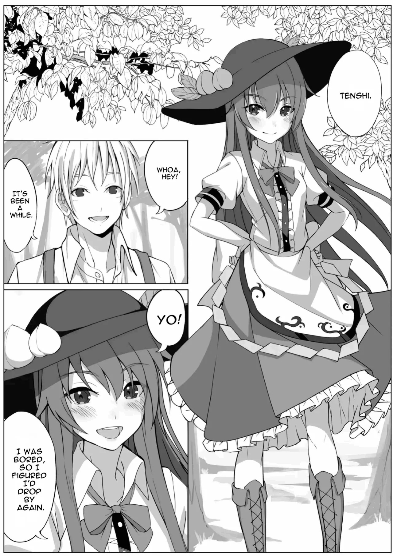[Fuyu no Fukurou (Fuyuno Fukuro)] Tenshi no Jun'ai Monogatari -Soushuuhen- (Touhou Project) [Digital] [English]