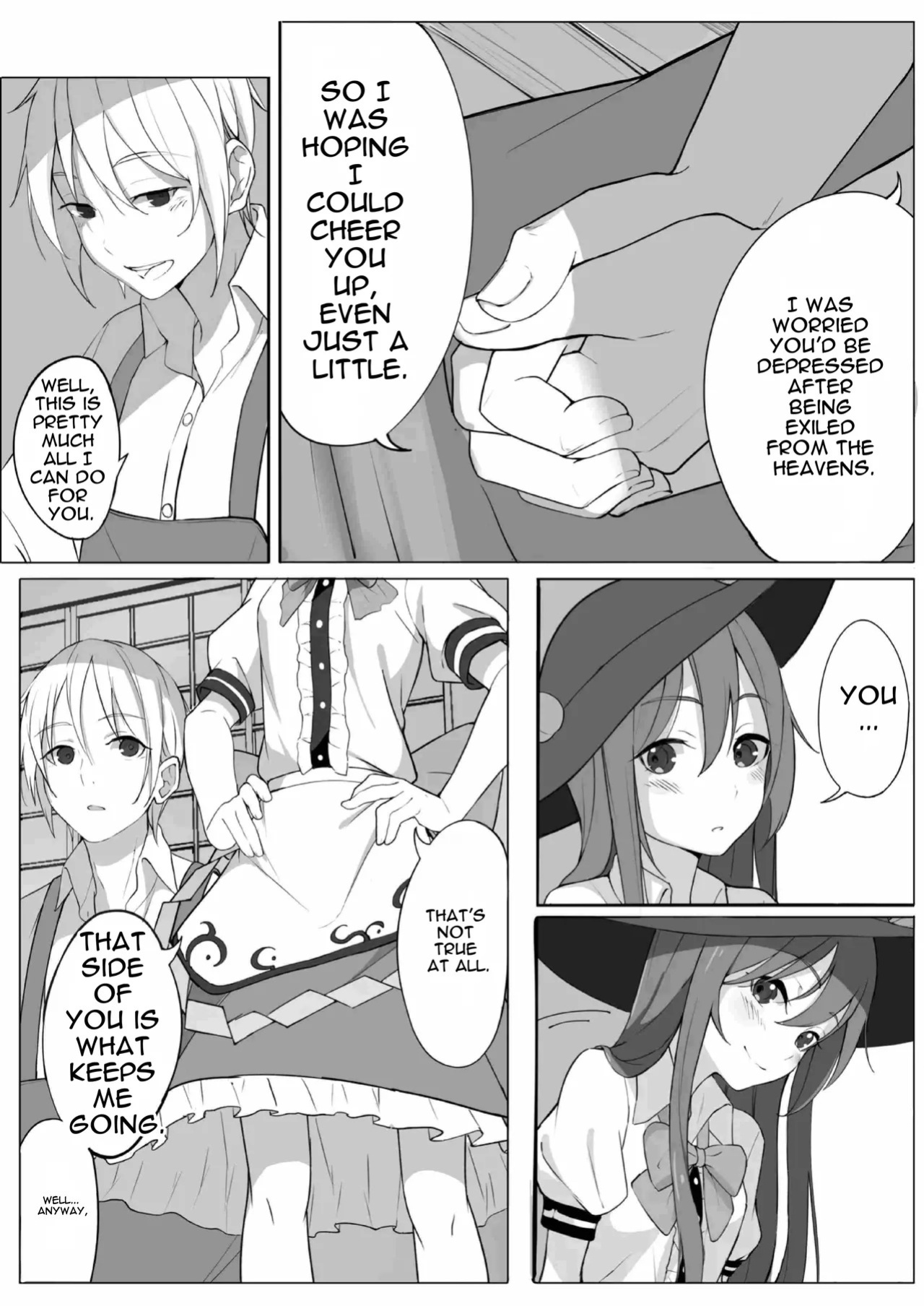 [Fuyu no Fukurou (Fuyuno Fukuro)] Tenshi no Jun'ai Monogatari -Soushuuhen- (Touhou Project) [Digital] [English]