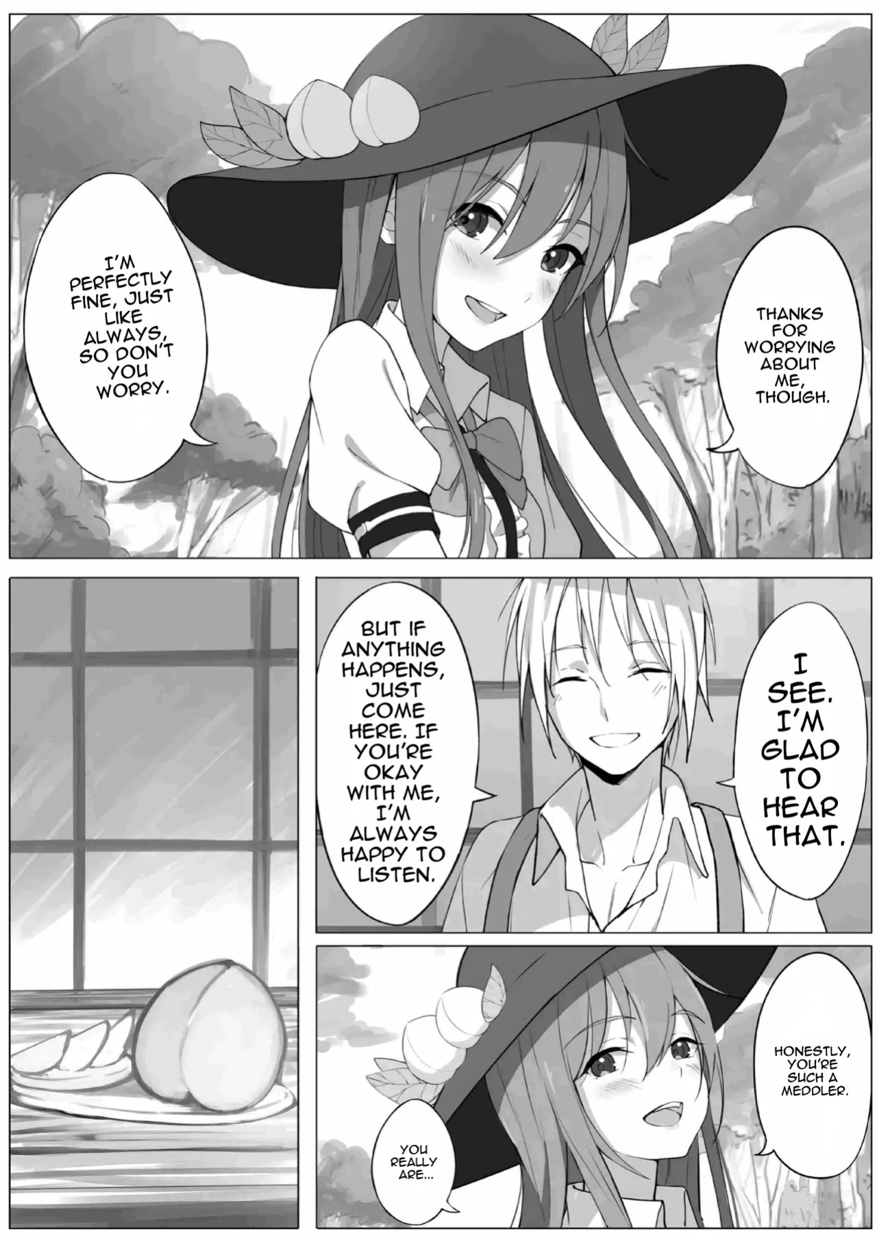 [Fuyu no Fukurou (Fuyuno Fukuro)] Tenshi no Jun'ai Monogatari -Soushuuhen- (Touhou Project) [Digital] [English]