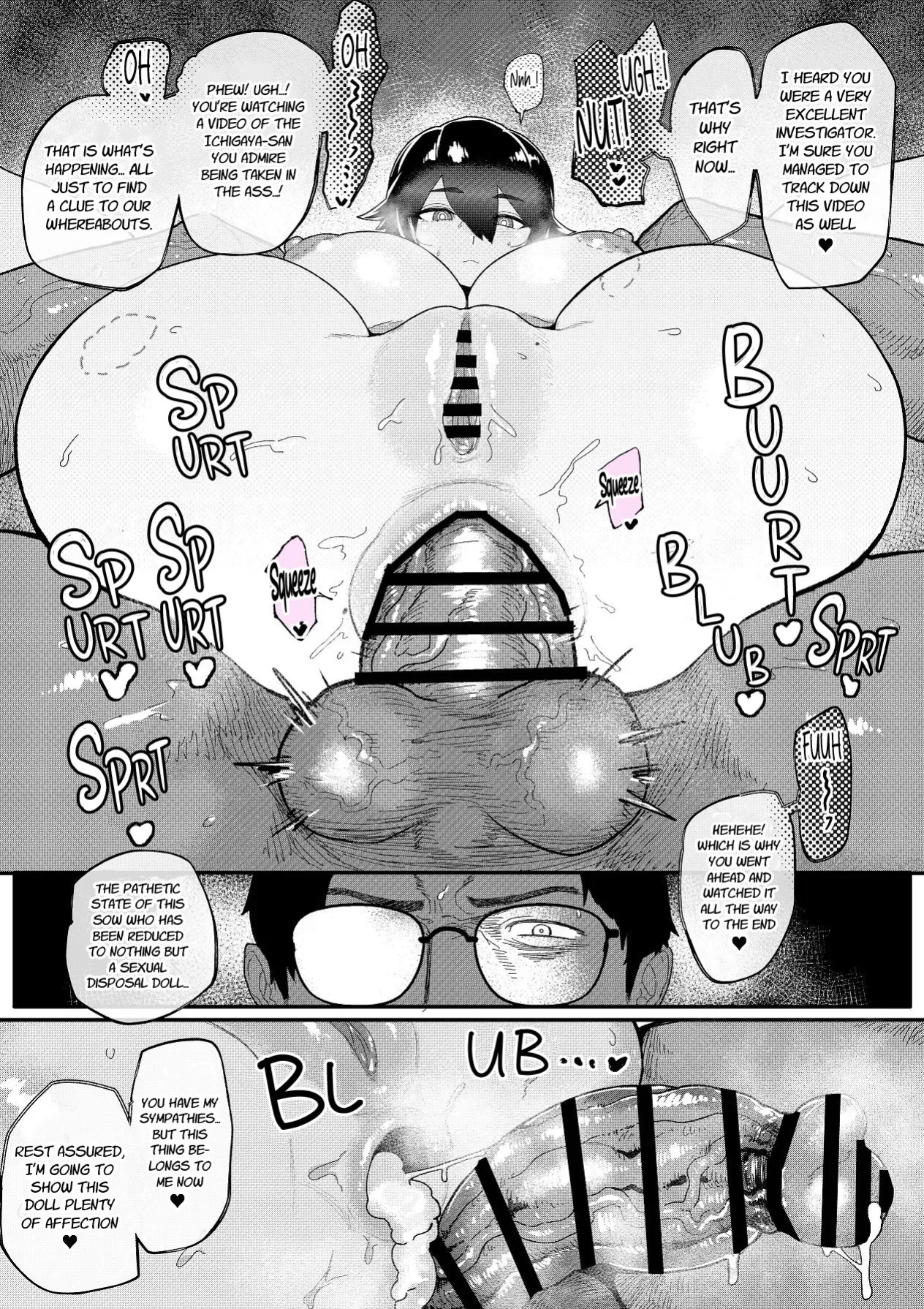 Tokumei Sousakan Ichigaya Rin: Koujoku Choukyou Hen [English]