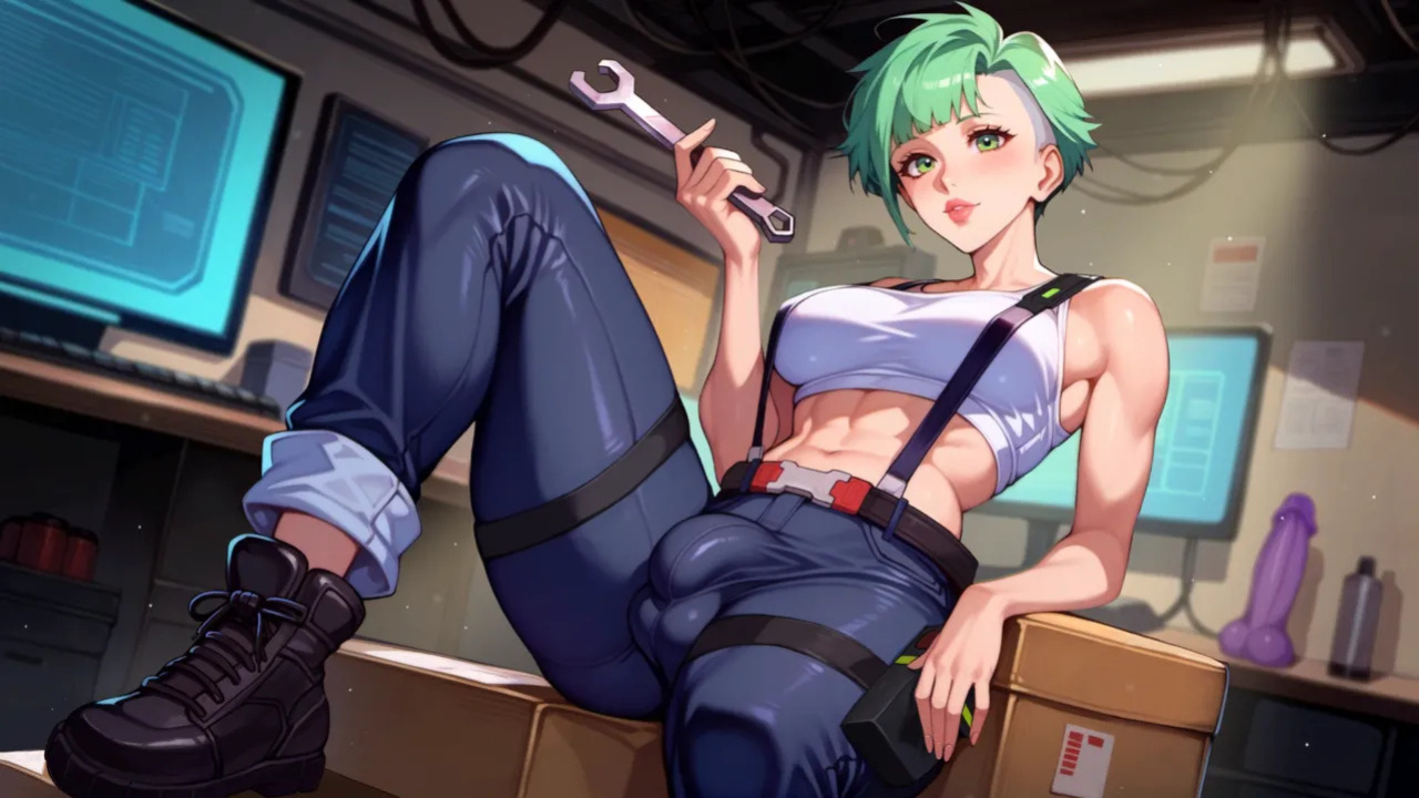 FUTA FIGHT & FUCK [GIFs + PNGs] [AI Generated]