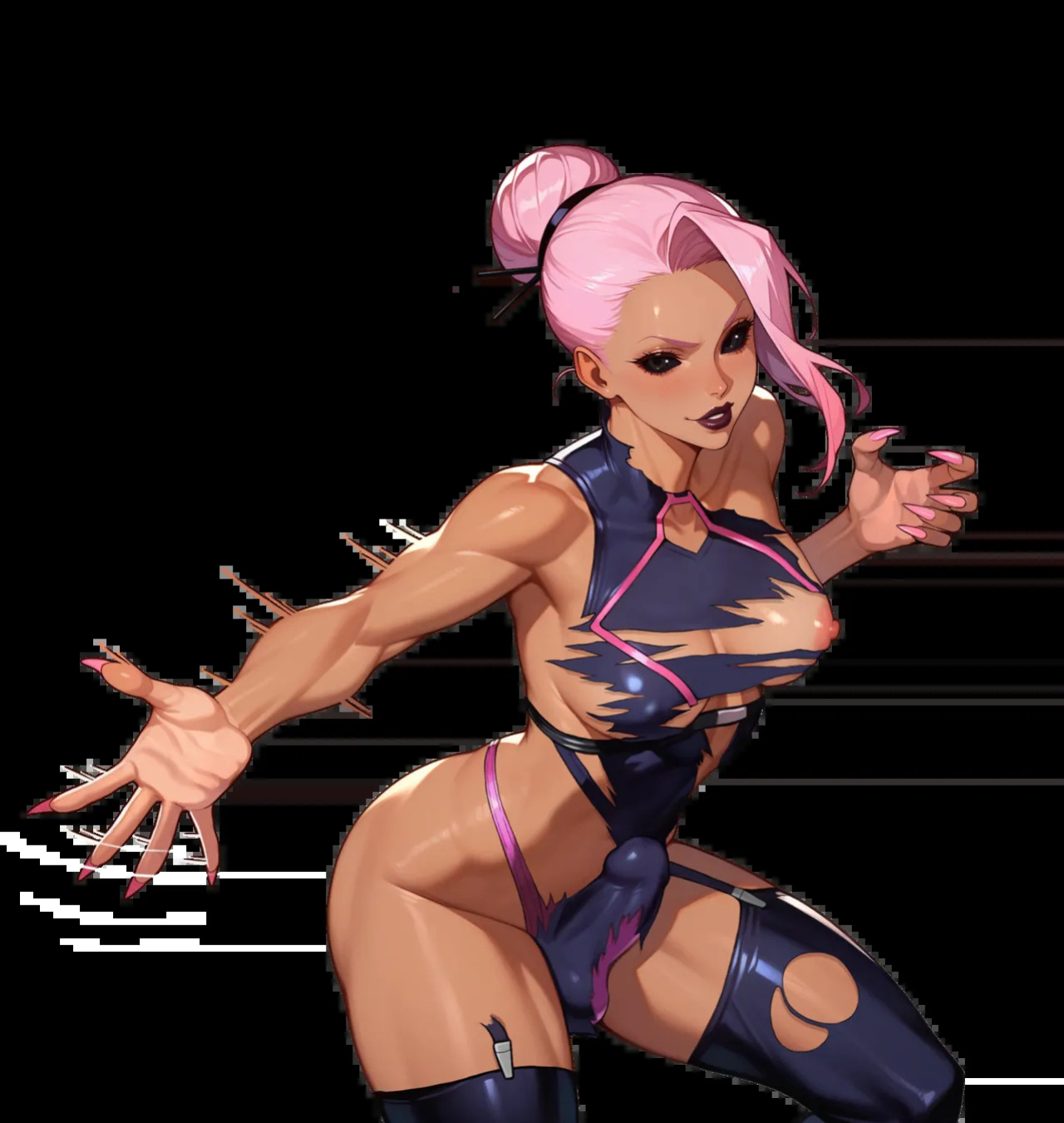 FUTA FIGHT & FUCK [GIFs + PNGs] [AI Generated]
