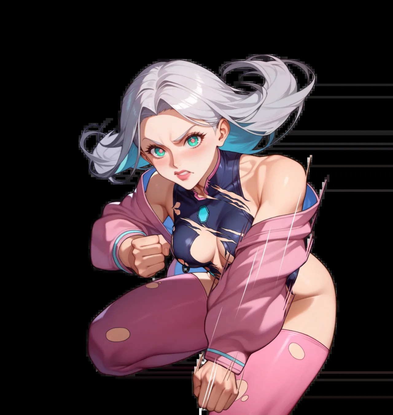 FUTA FIGHT & FUCK [GIFs + PNGs] [AI Generated]
