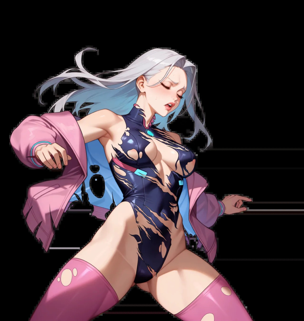FUTA FIGHT & FUCK [GIFs + PNGs] [AI Generated]