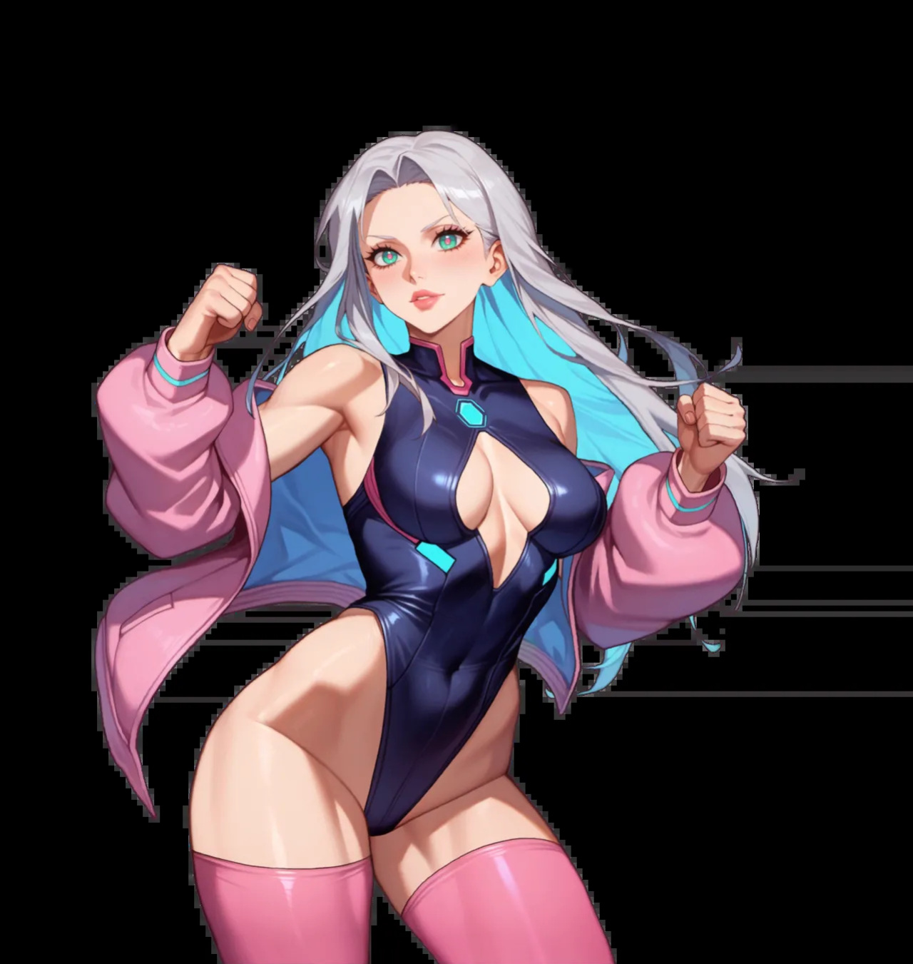FUTA FIGHT & FUCK [GIFs + PNGs] [AI Generated]