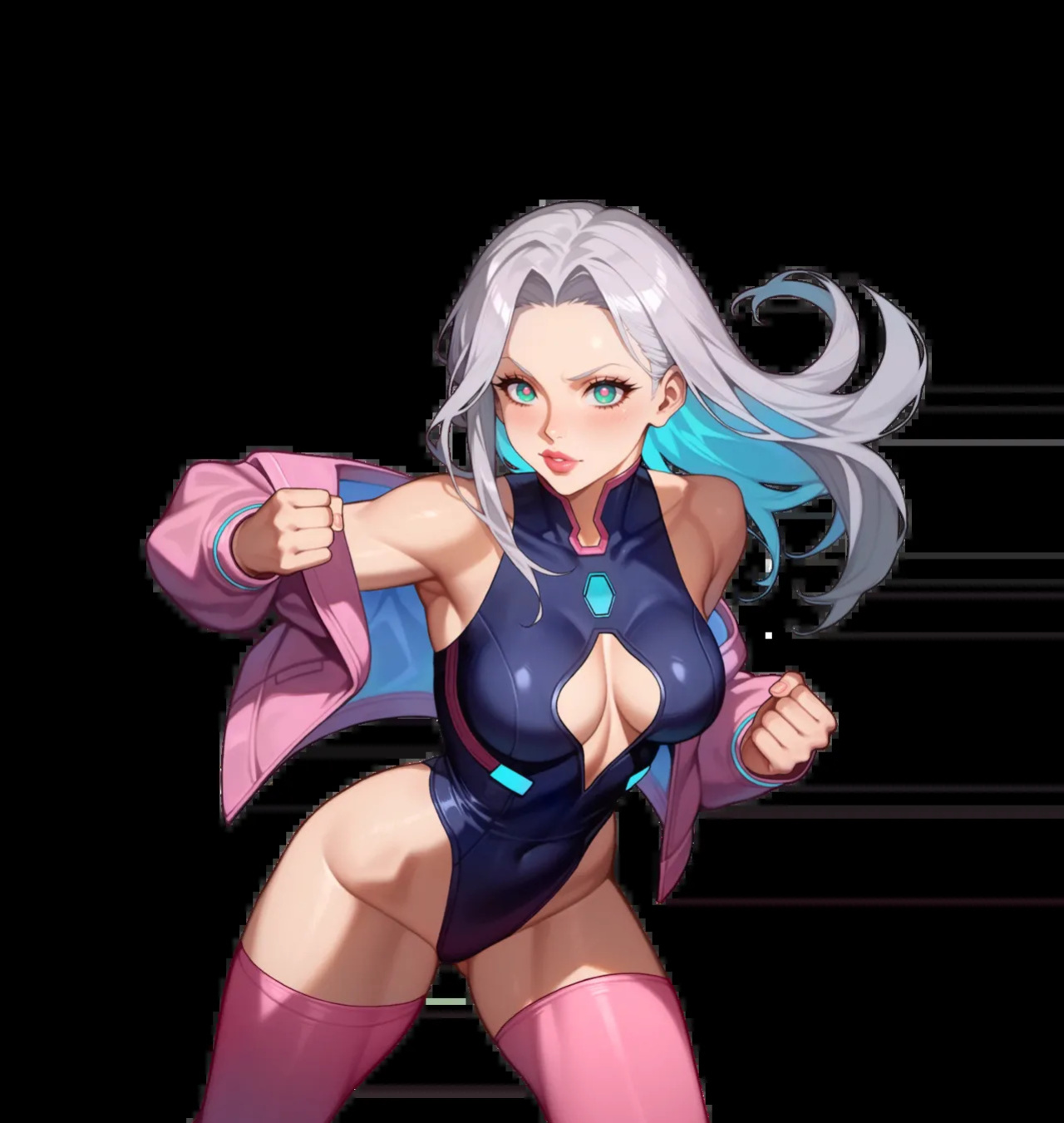 FUTA FIGHT & FUCK [GIFs + PNGs] [AI Generated]