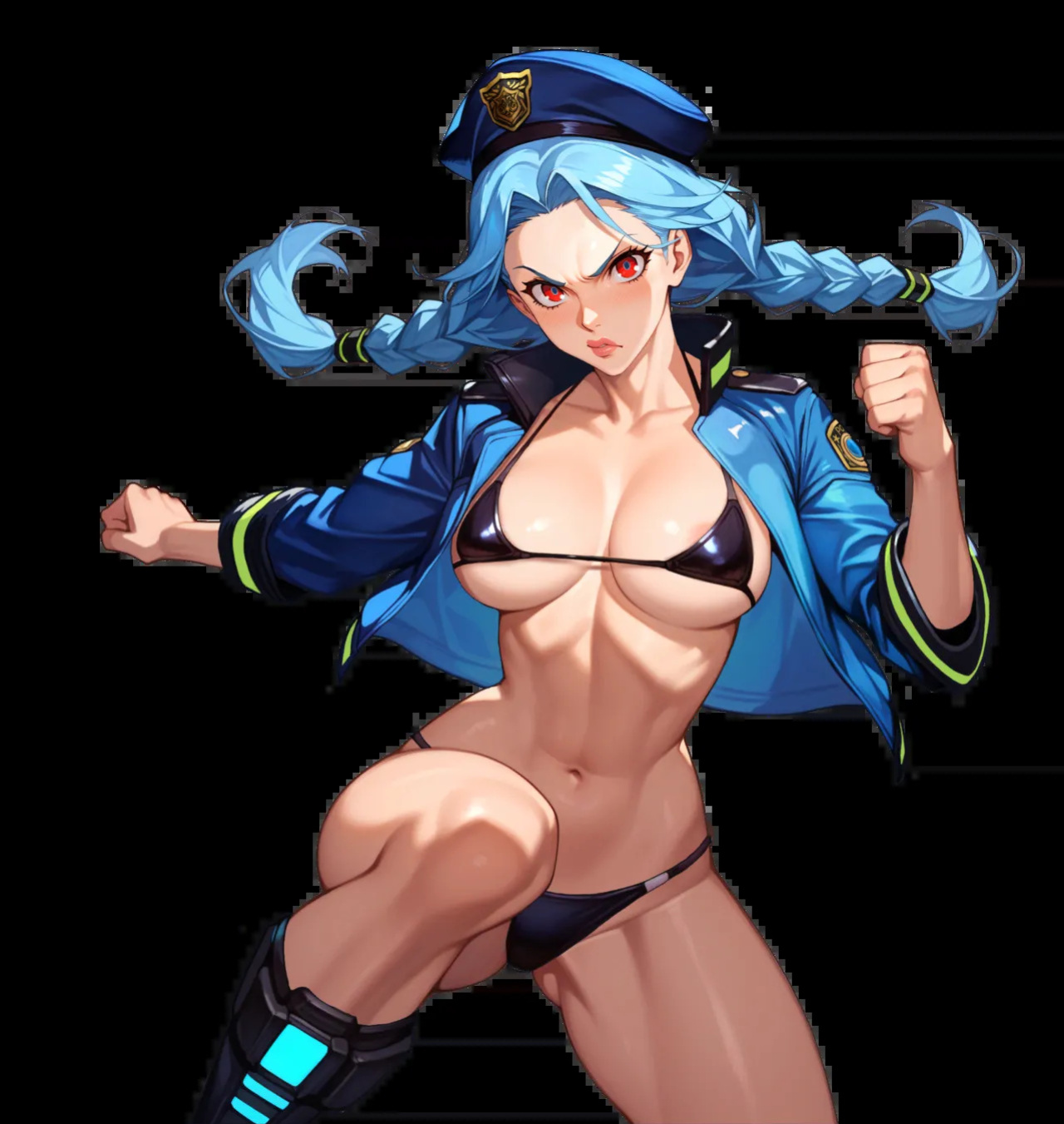 FUTA FIGHT & FUCK [GIFs + PNGs] [AI Generated]