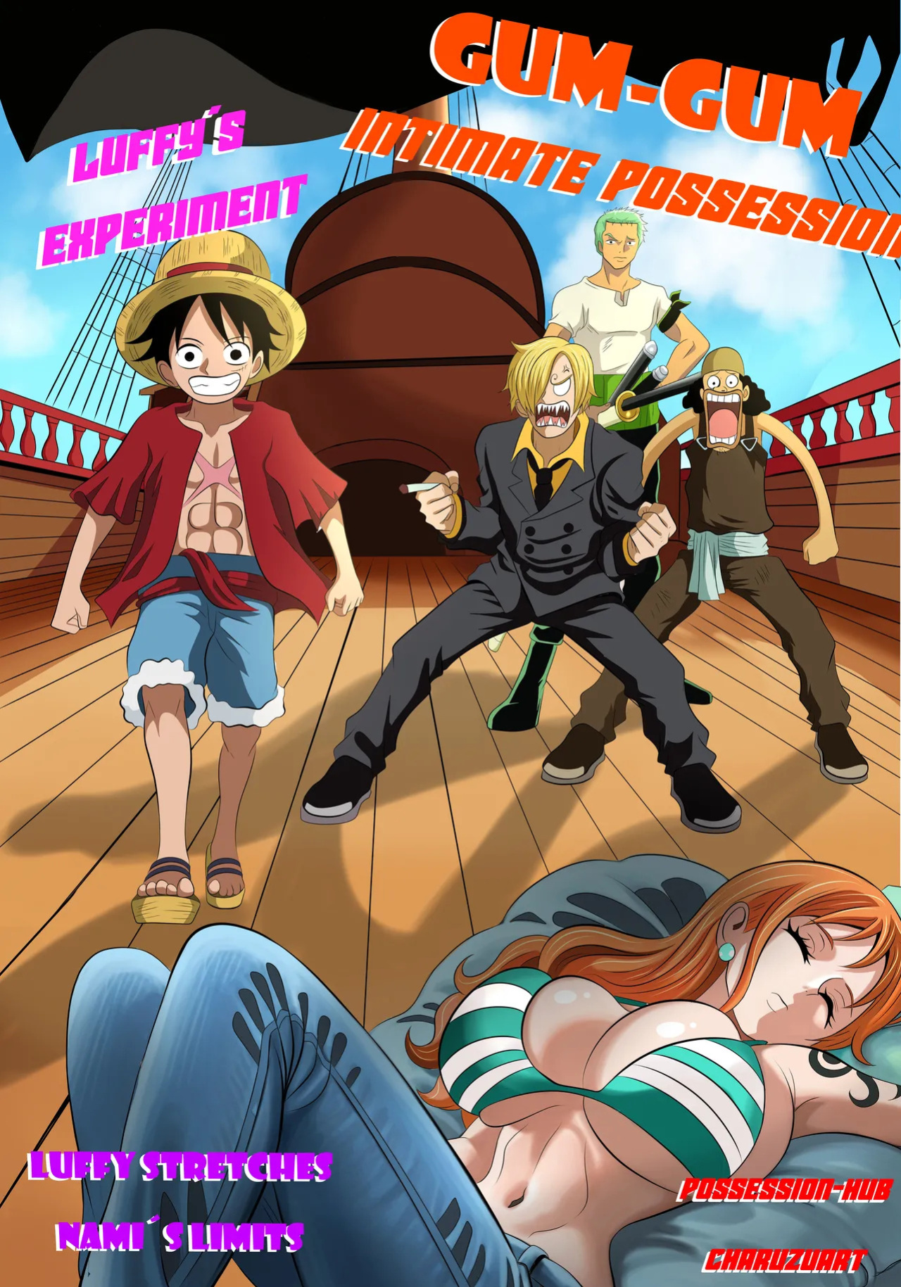 (Charuzuart) One Piece Luffy's Experiment [Possession Hub]| [English]