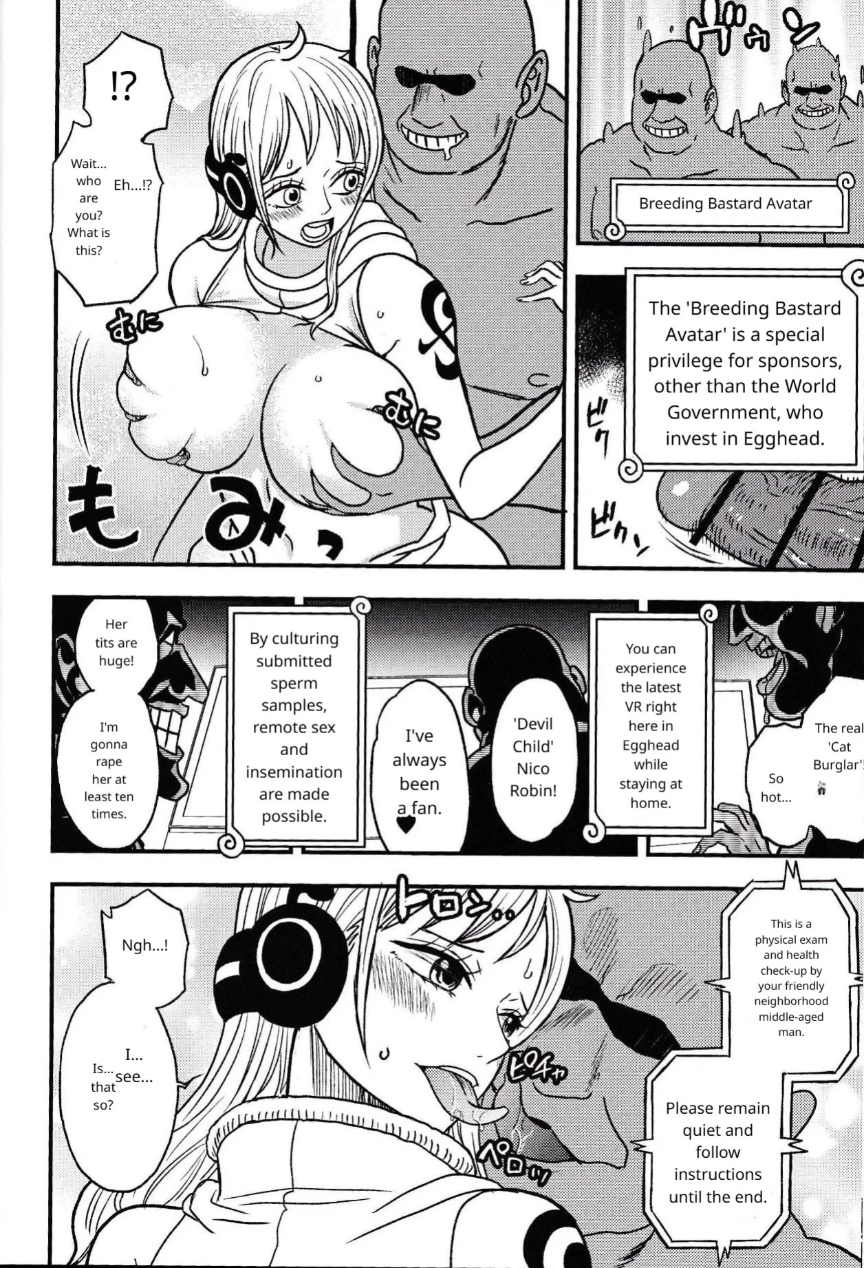 ONE PIECE / Nami & Robin (EGG HEAD HOLE) / Doro Noujou English Translation (AI)