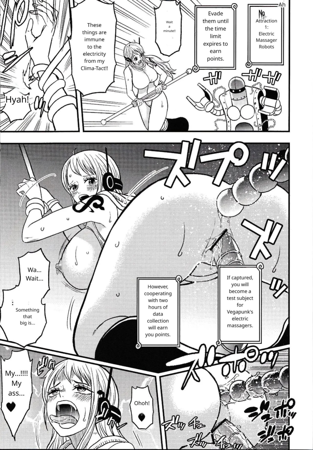 ONE PIECE / Nami & Robin (EGG HEAD HOLE) / Doro Noujou English Translation (AI)