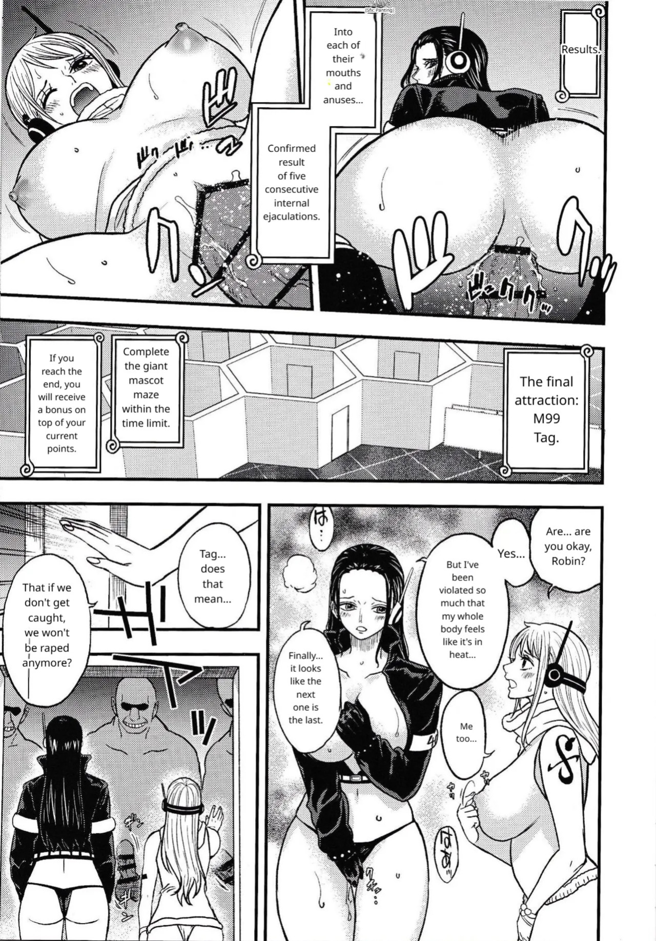 ONE PIECE / Nami & Robin (EGG HEAD HOLE) / Doro Noujou English Translation (AI)