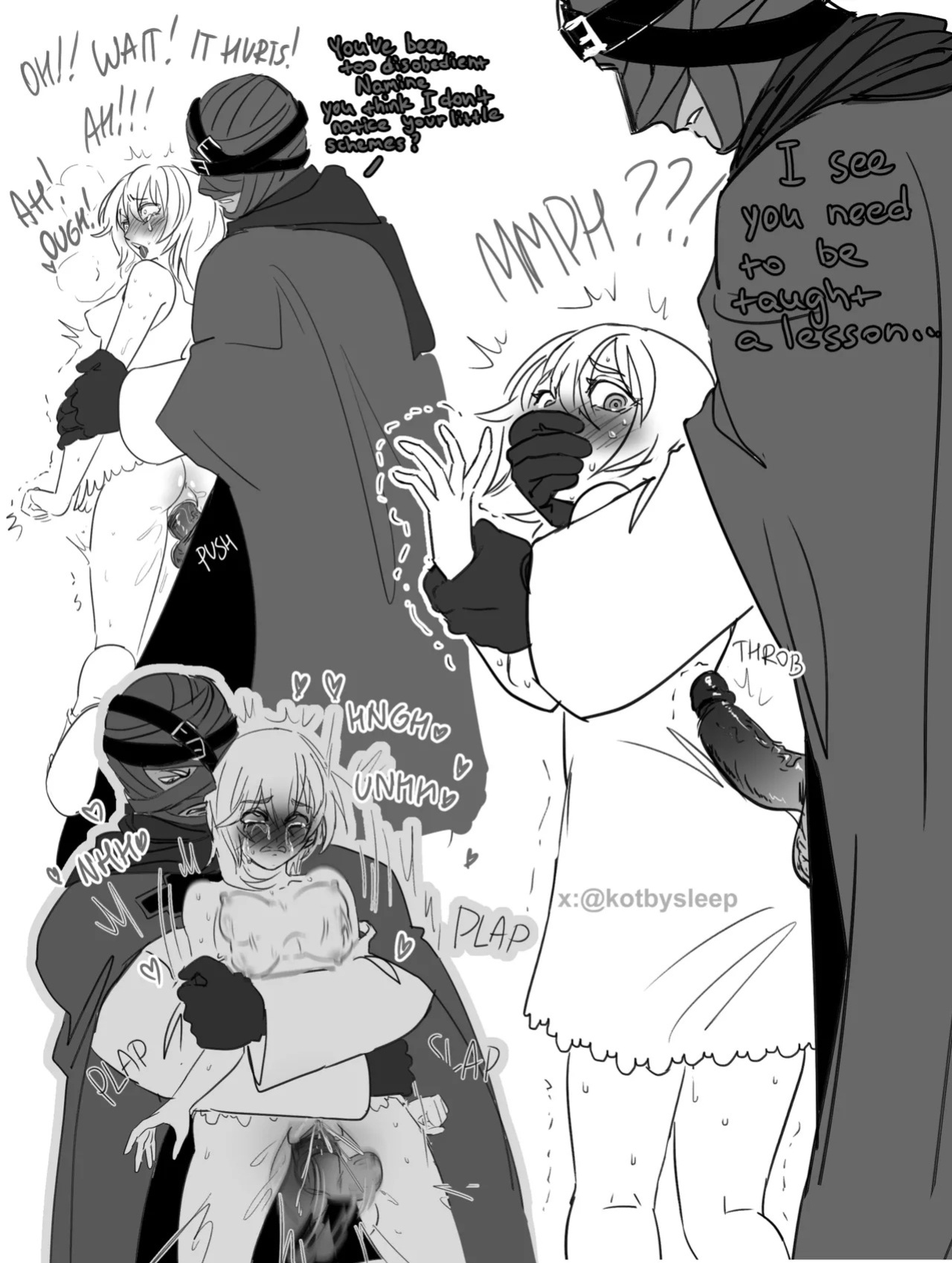 Nekokat Kingdom Hearts (minus Aqua)