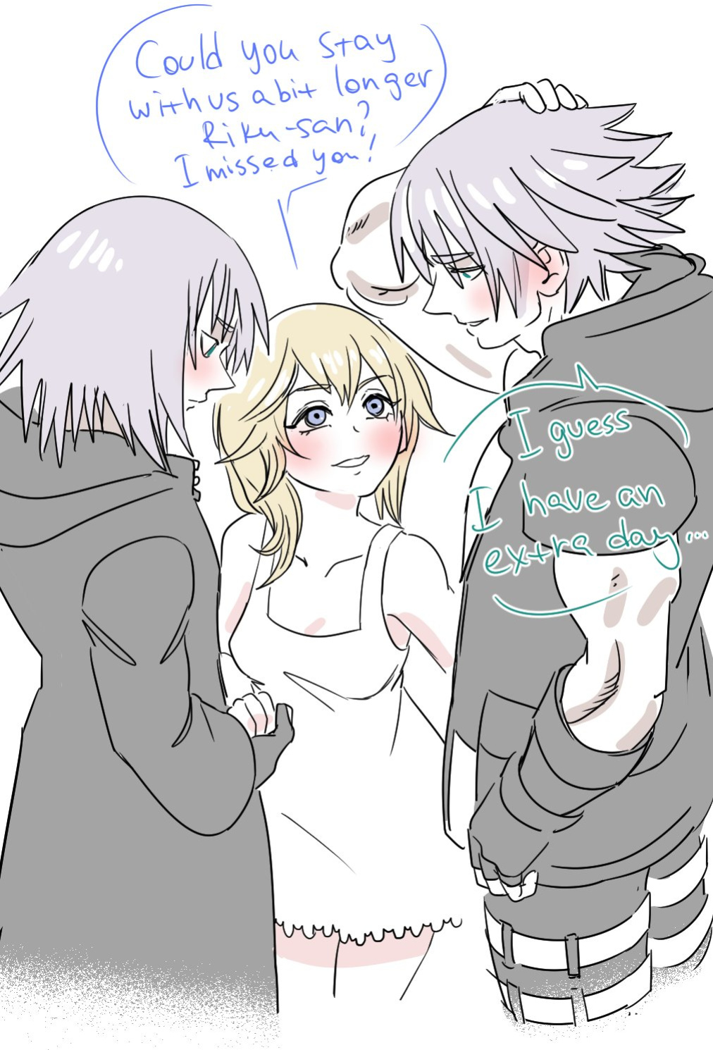 Nekokat Kingdom Hearts (minus Aqua)