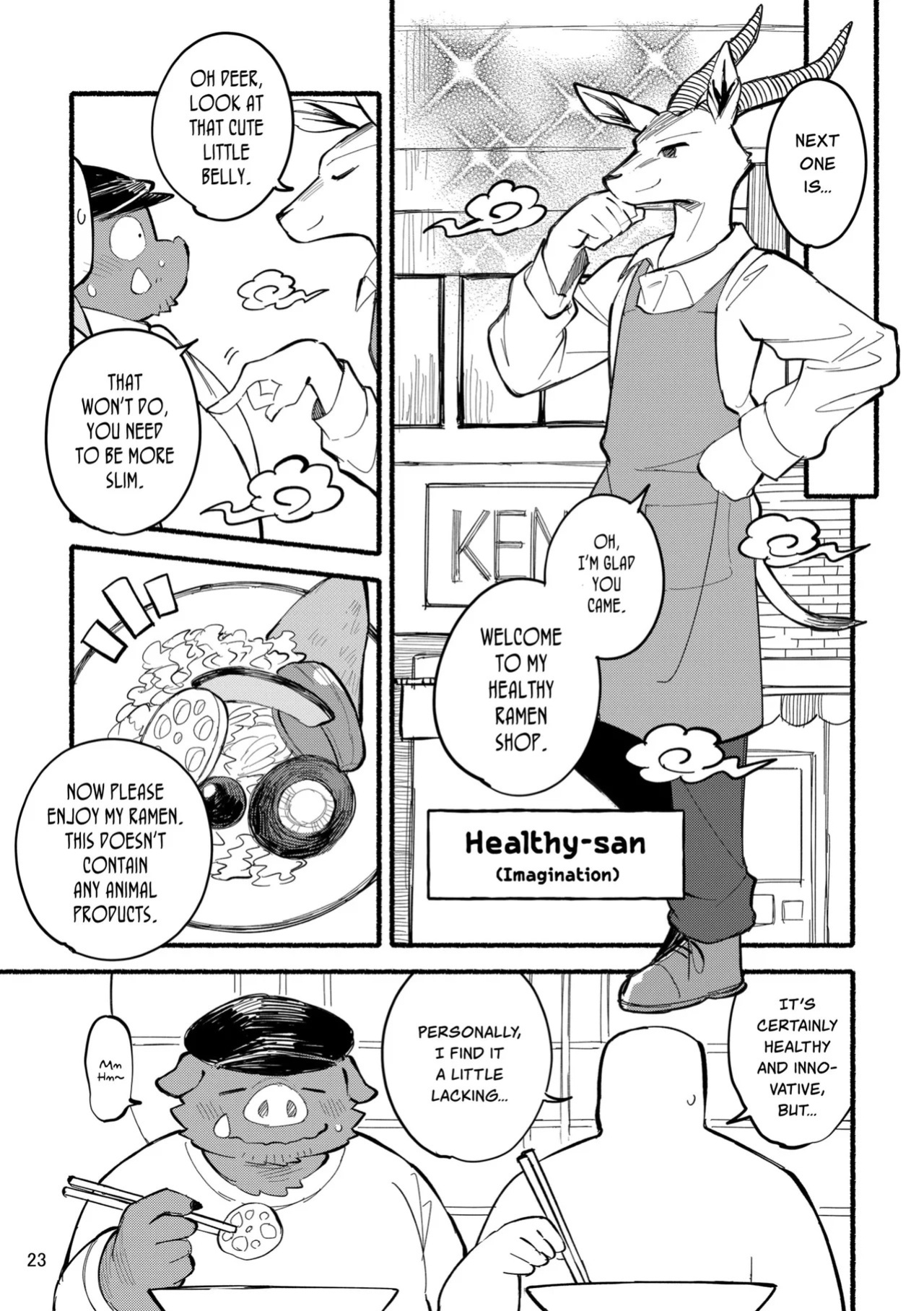 [Goroujirou (Kinoshita Jiroh)] Yamaoka-san's Ramen - One More Bowl! [English][Digital]