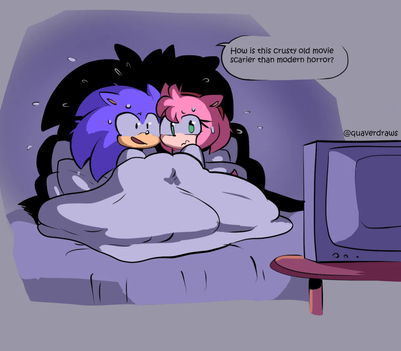 [QuaverDraws (QuaverNSFW)] Movie Night