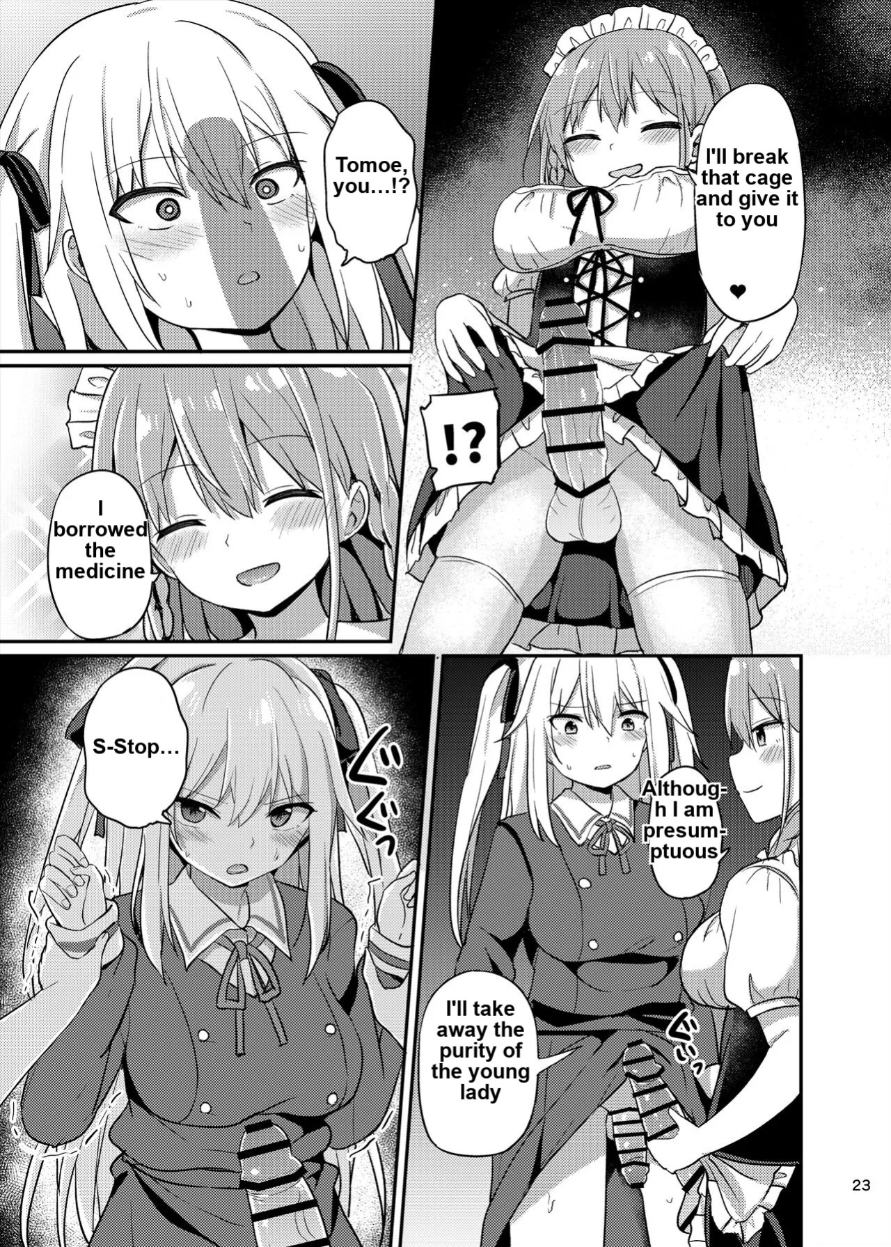 Ojou-sama Gakkou ni Onna Kyoushi toshite Funin Shita Ore to Futanari Ojou-sama 3