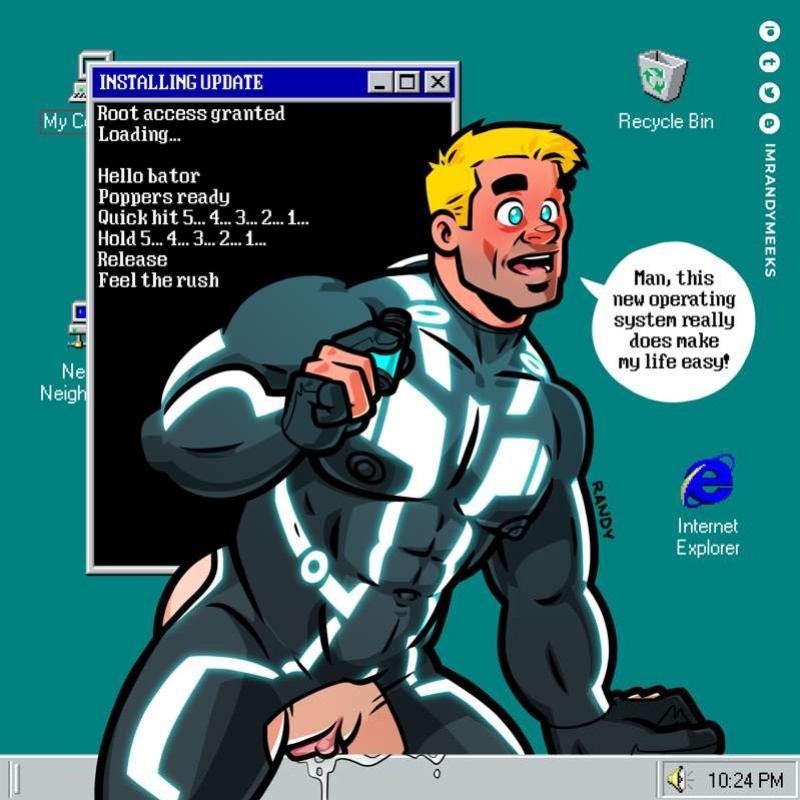 [Randy Meeks (randyslashtoons)] Tron Legacy