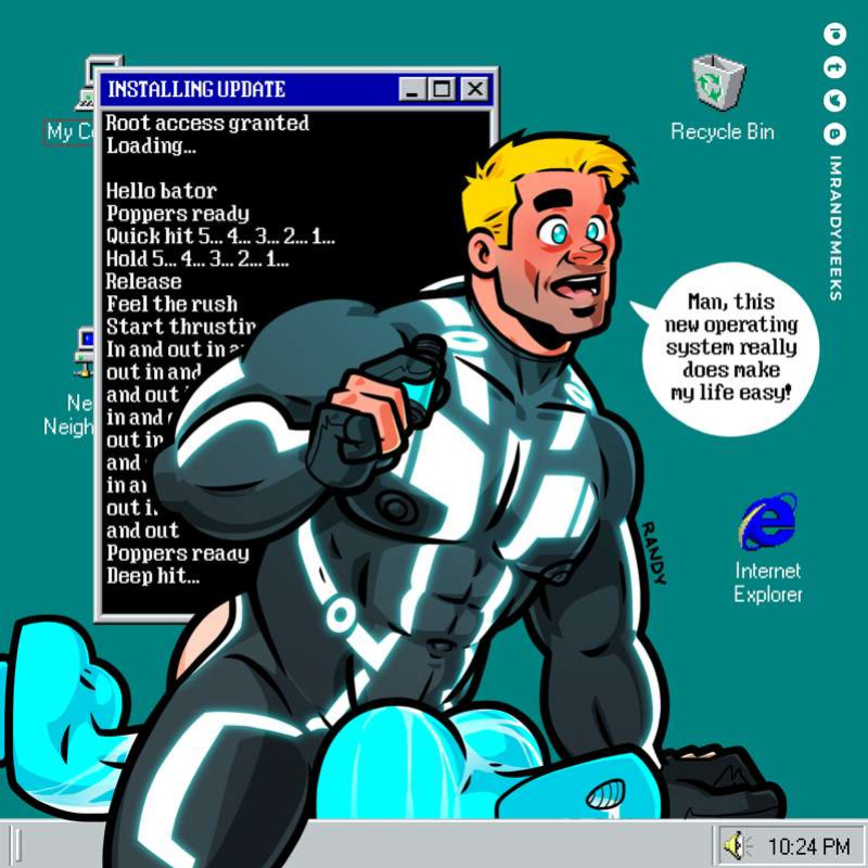 [Randy Meeks (randyslashtoons)] Tron Legacy