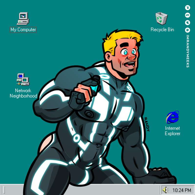 [Randy Meeks (randyslashtoons)] Tron Legacy