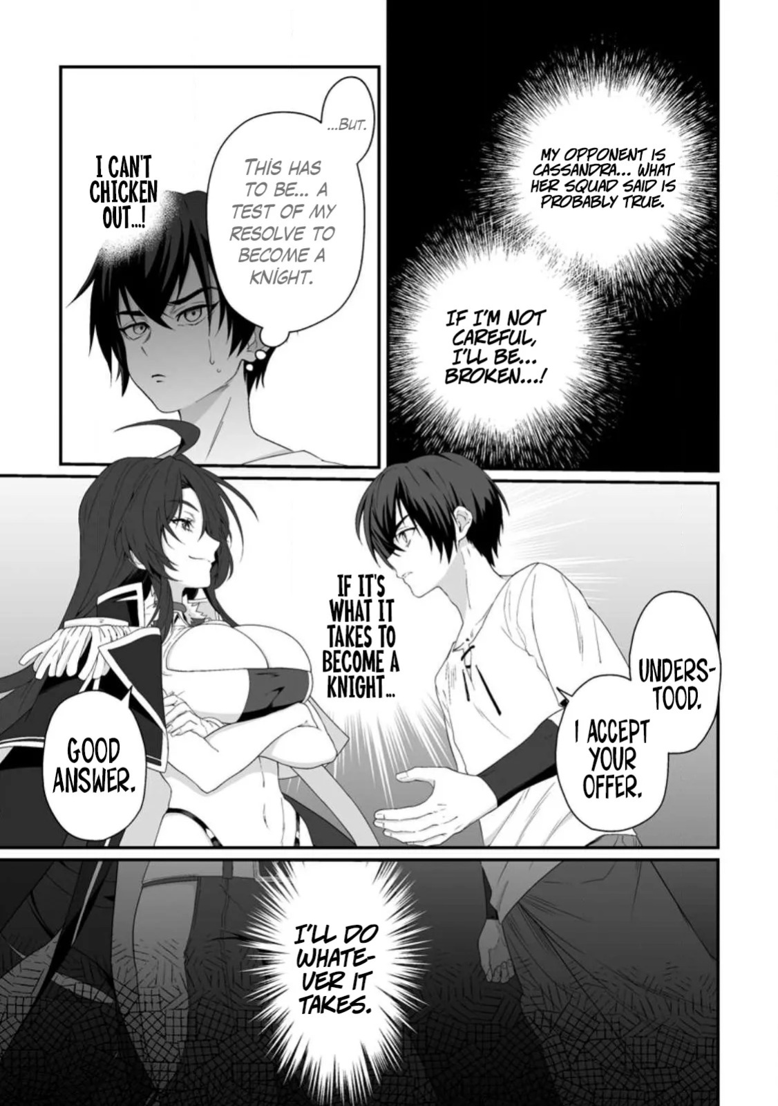 [Tomobashi Kametsu, Kurenai no Nita Mame] I, the Only Male Knight in a Chastity-Reversed World, Entered the Female Knight Academy and Was Treated as a Hero for Some Reason ~ Unrivaled in the Harem with My Unequaled Skills ~ Volume 1 [KappaBeast] [English]
