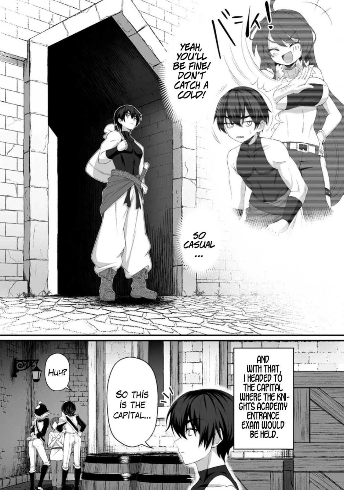 [Tomobashi Kametsu, Kurenai no Nita Mame] I, the Only Male Knight in a Chastity-Reversed World, Entered the Female Knight Academy and Was Treated as a Hero for Some Reason ~ Unrivaled in the Harem with My Unequaled Skills ~ Volume 1 [KappaBeast] [English]