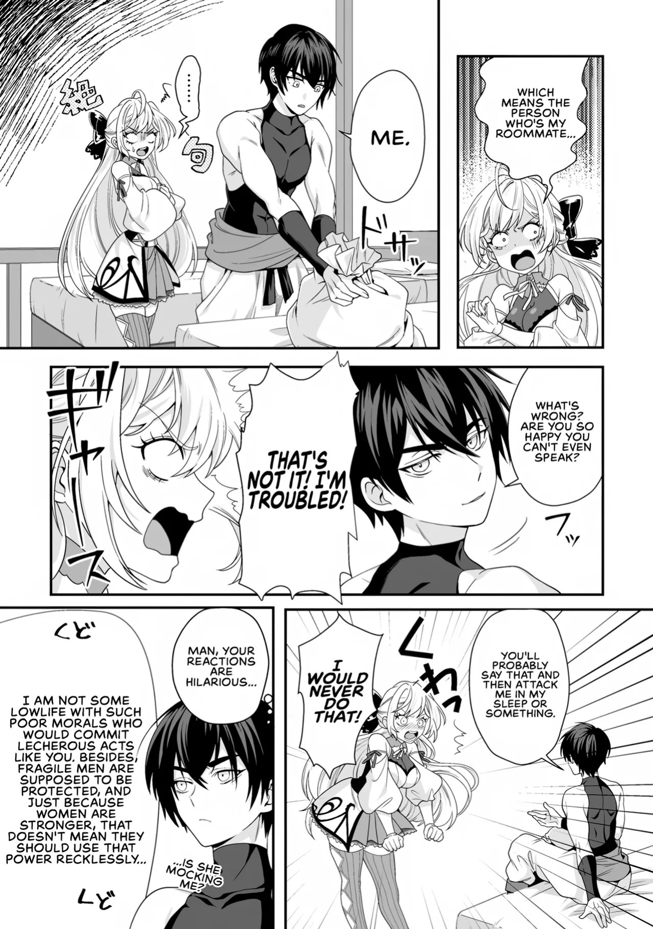 [Tomobashi Kametsu, Kurenai no Nita Mame] I, the Only Male Knight in a Chastity-Reversed World, Entered the Female Knight Academy and Was Treated as a Hero for Some Reason ~ Unrivaled in the Harem with My Unequaled Skills ~ Volume 1 [KappaBeast] [English]