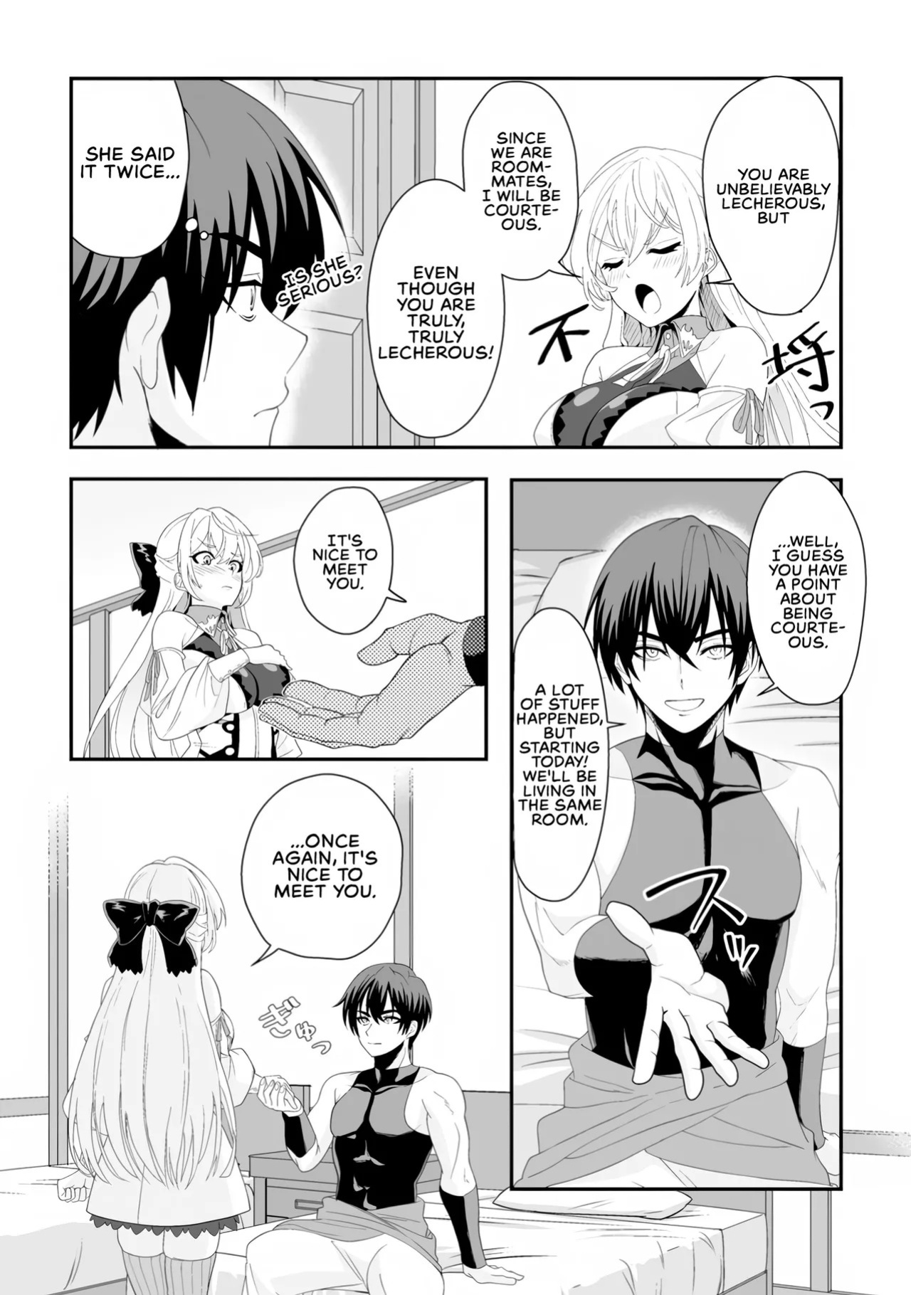 [Tomobashi Kametsu, Kurenai no Nita Mame] I, the Only Male Knight in a Chastity-Reversed World, Entered the Female Knight Academy and Was Treated as a Hero for Some Reason ~ Unrivaled in the Harem with My Unequaled Skills ~ Volume 1 [KappaBeast] [English]