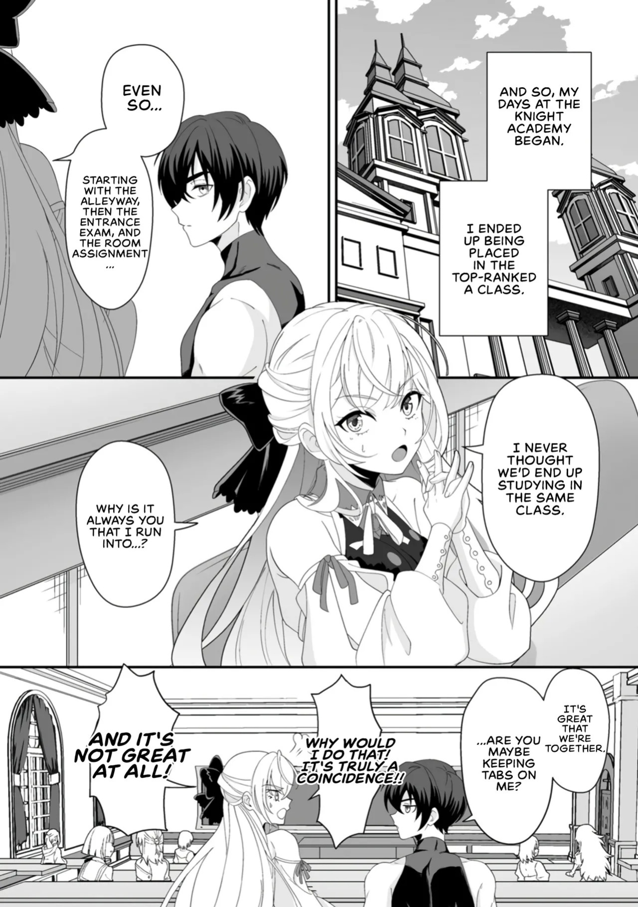 [Tomobashi Kametsu, Kurenai no Nita Mame] I, the Only Male Knight in a Chastity-Reversed World, Entered the Female Knight Academy and Was Treated as a Hero for Some Reason ~ Unrivaled in the Harem with My Unequaled Skills ~ Volume 1 [KappaBeast] [English]