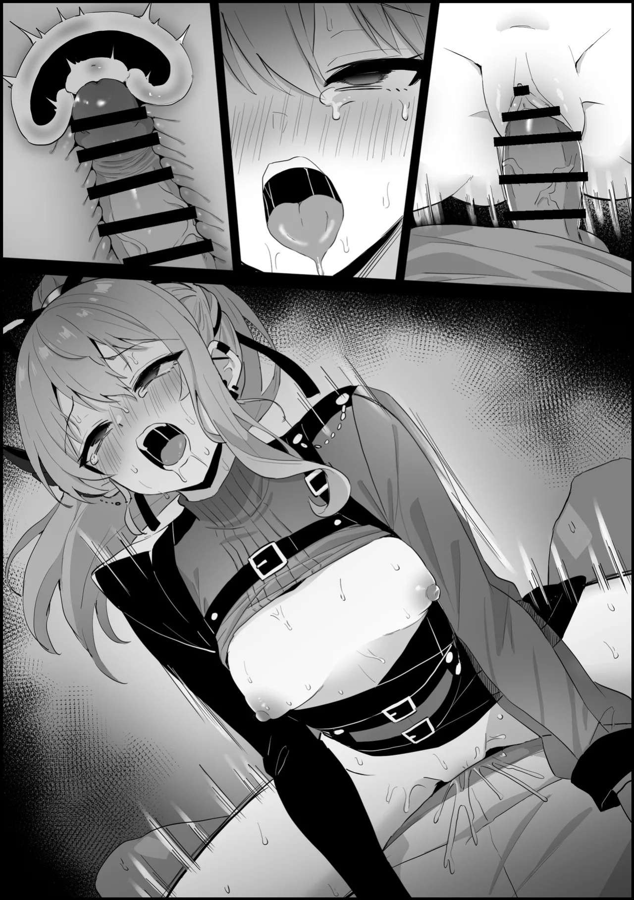 [Kokemomo] Sui-chan gets mind-controlled and ends up having raw creampie sex before a live performance. (Hololive) [English] [Gagak_Ireng]