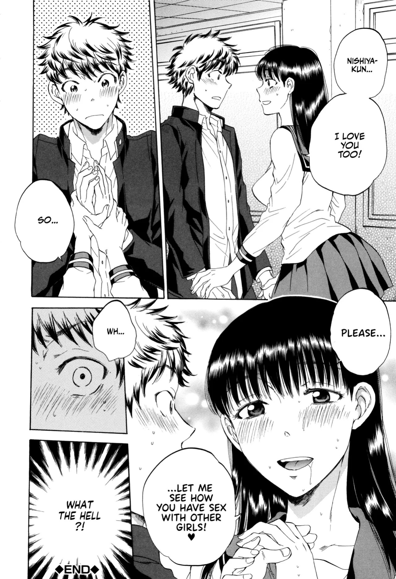 [Sabusuka] Kanojo ga Miteru Boku no Sex | His Girlfriend's Watching Us Have Sex! [English] [Team Rabu2]