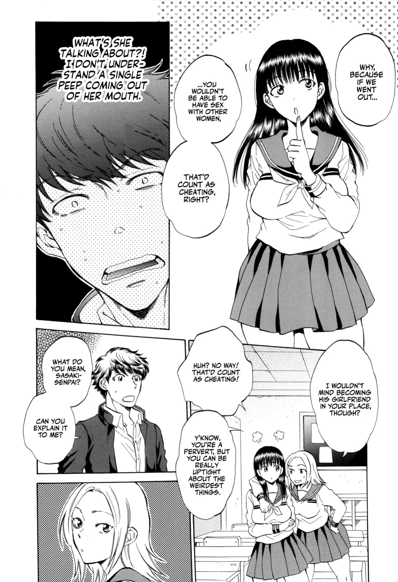 [Sabusuka] Kanojo ga Miteru Boku no Sex | His Girlfriend's Watching Us Have Sex! [English] [Team Rabu2]
