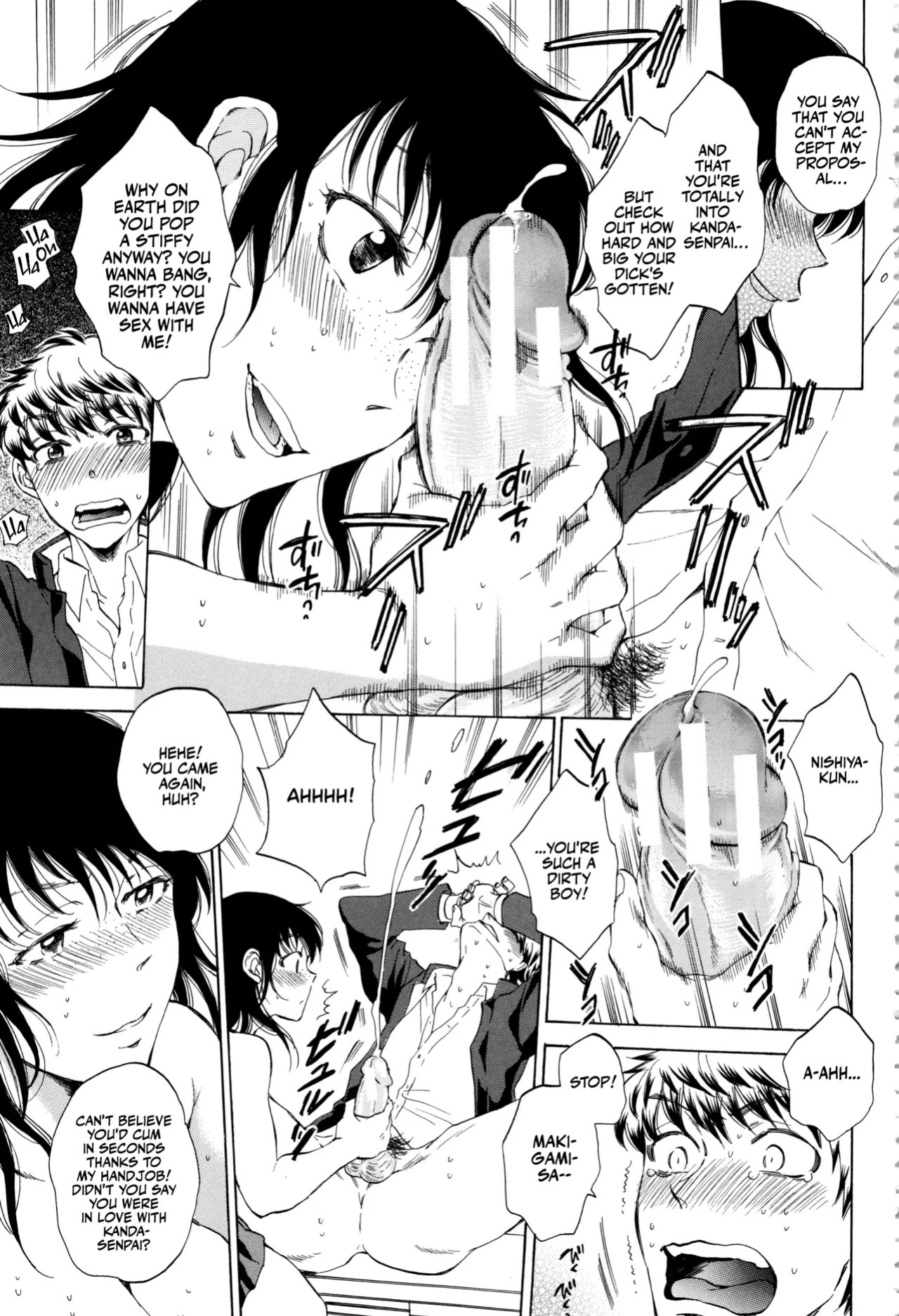 [Sabusuka] Kanojo ga Miteru Boku no Sex | His Girlfriend's Watching Us Have Sex! [English] [Team Rabu2]