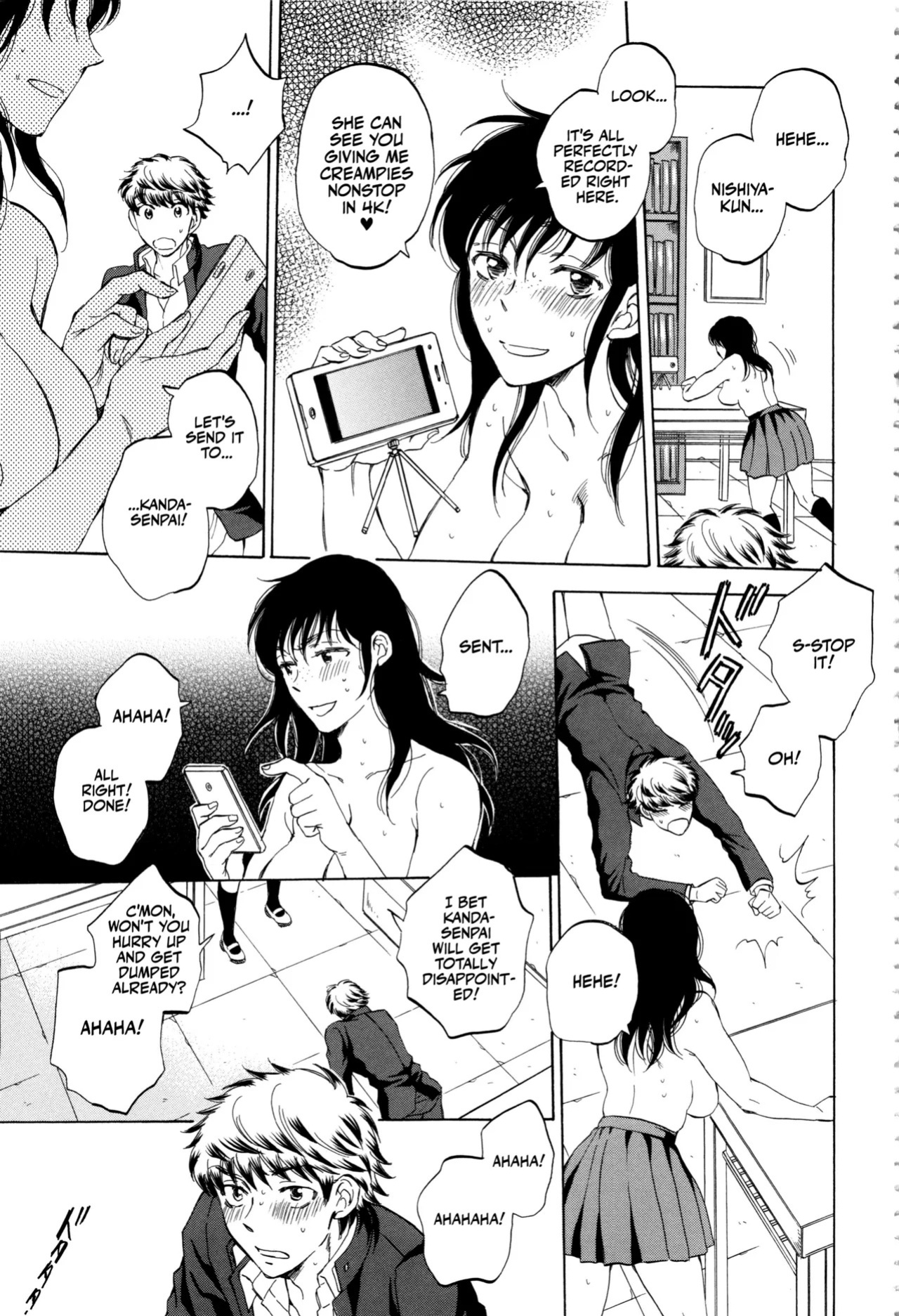 [Sabusuka] Kanojo ga Miteru Boku no Sex | His Girlfriend's Watching Us Have Sex! [English] [Team Rabu2]