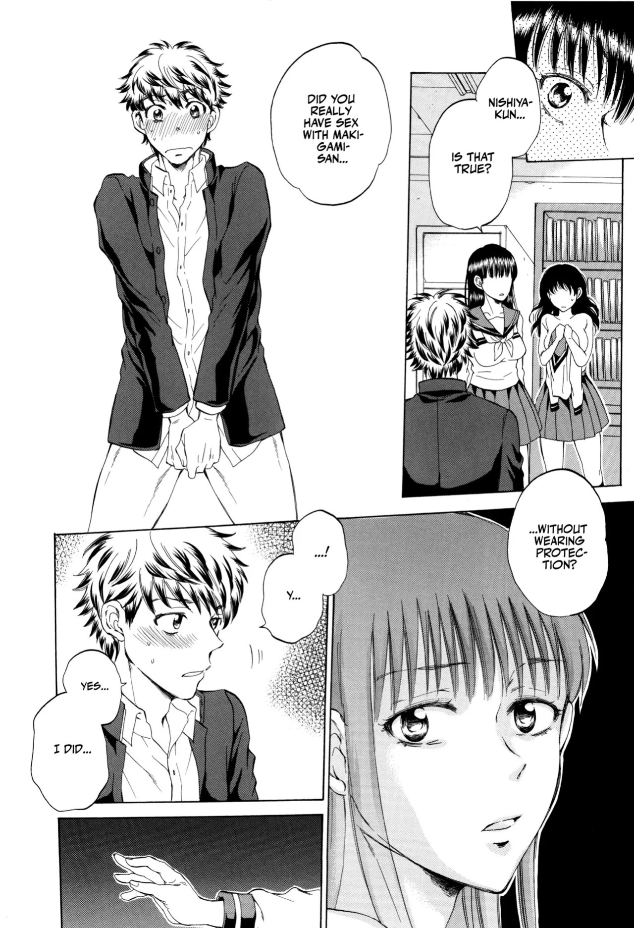 [Sabusuka] Kanojo ga Miteru Boku no Sex | His Girlfriend's Watching Us Have Sex! [English] [Team Rabu2]
