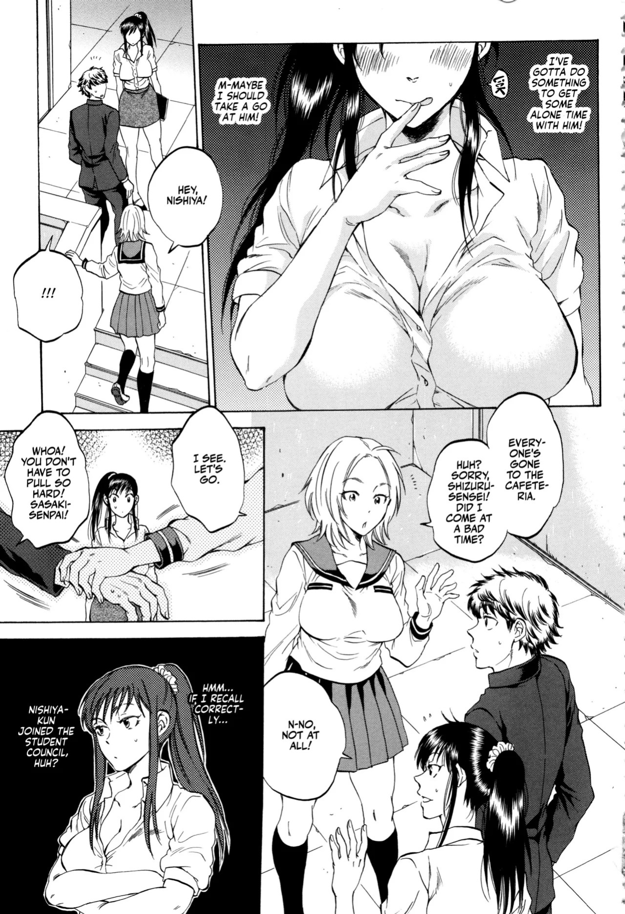 [Sabusuka] Kanojo ga Miteru Boku no Sex | His Girlfriend's Watching Us Have Sex! [English] [Team Rabu2]
