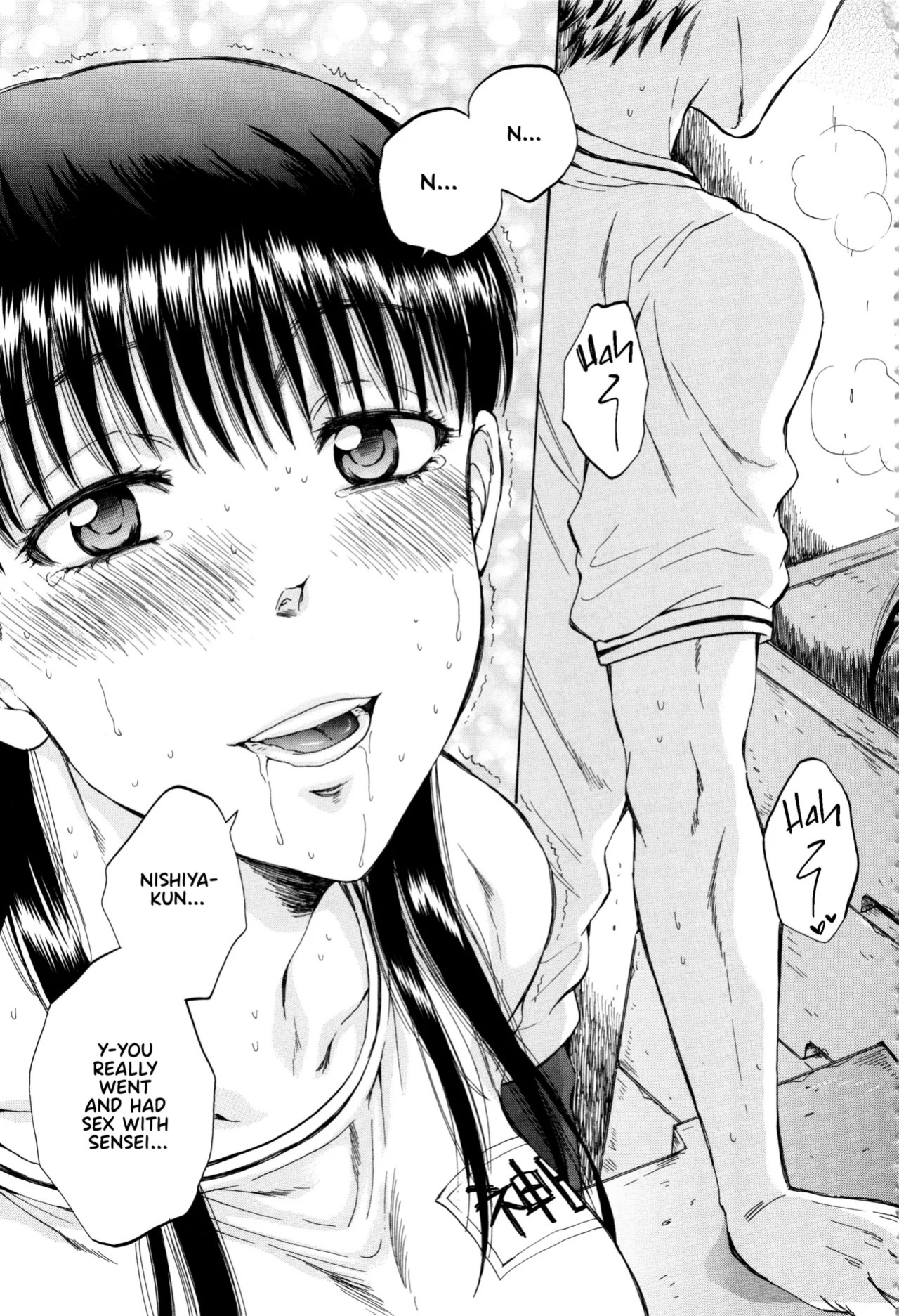 [Sabusuka] Kanojo ga Miteru Boku no Sex | His Girlfriend's Watching Us Have Sex! [English] [Team Rabu2]